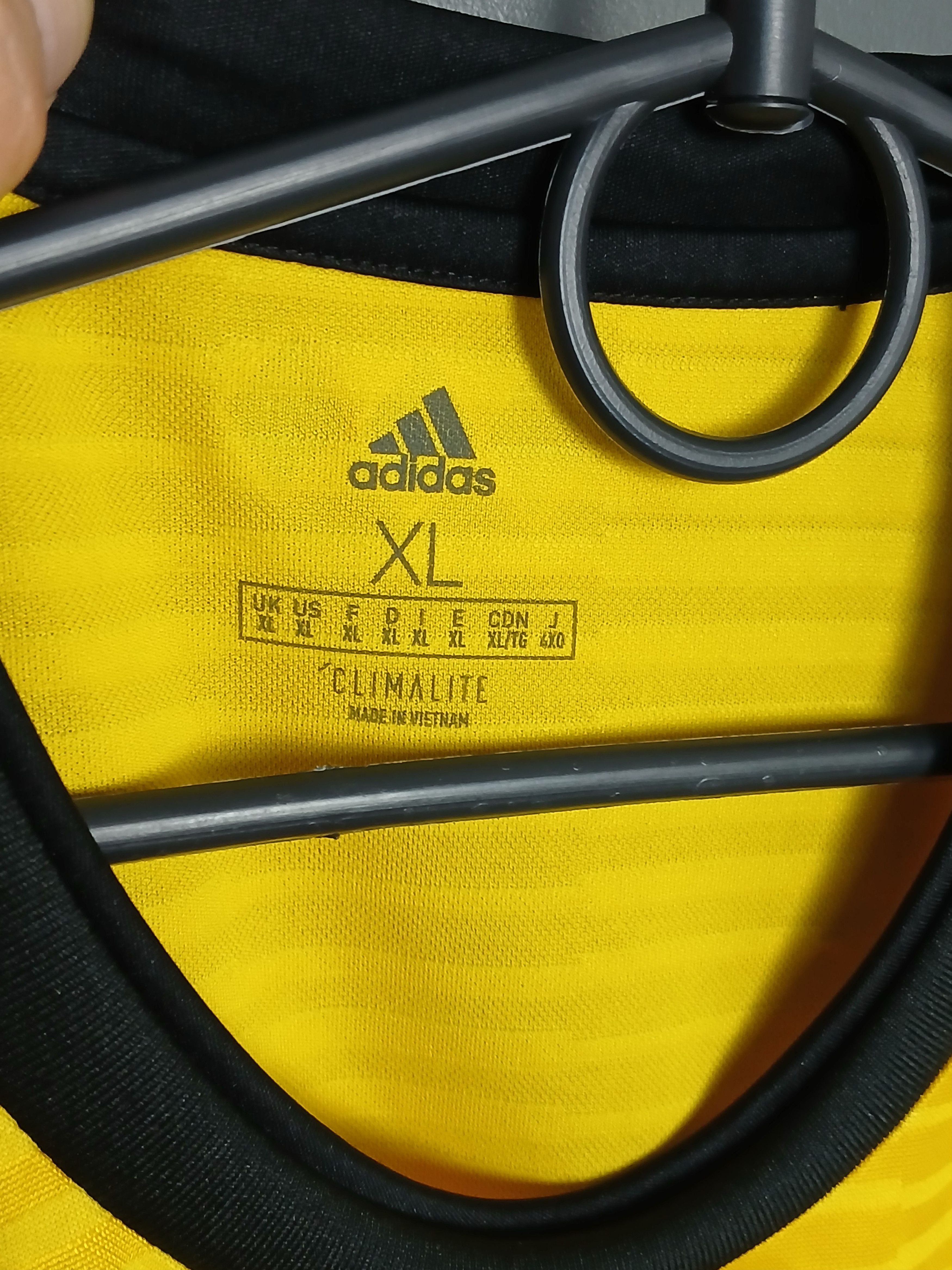 Adidas Belgium National Football Team 2018 Away Jersey T-Shirt Size US XL / EU 56 / 4 - 13 Thumbnail