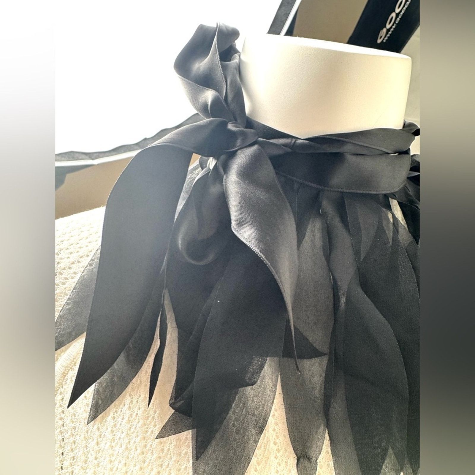 Wolford Wolford UNiQUE ribbon&chiffon tye accessory Size ONE SIZE - 2 Thumbnail