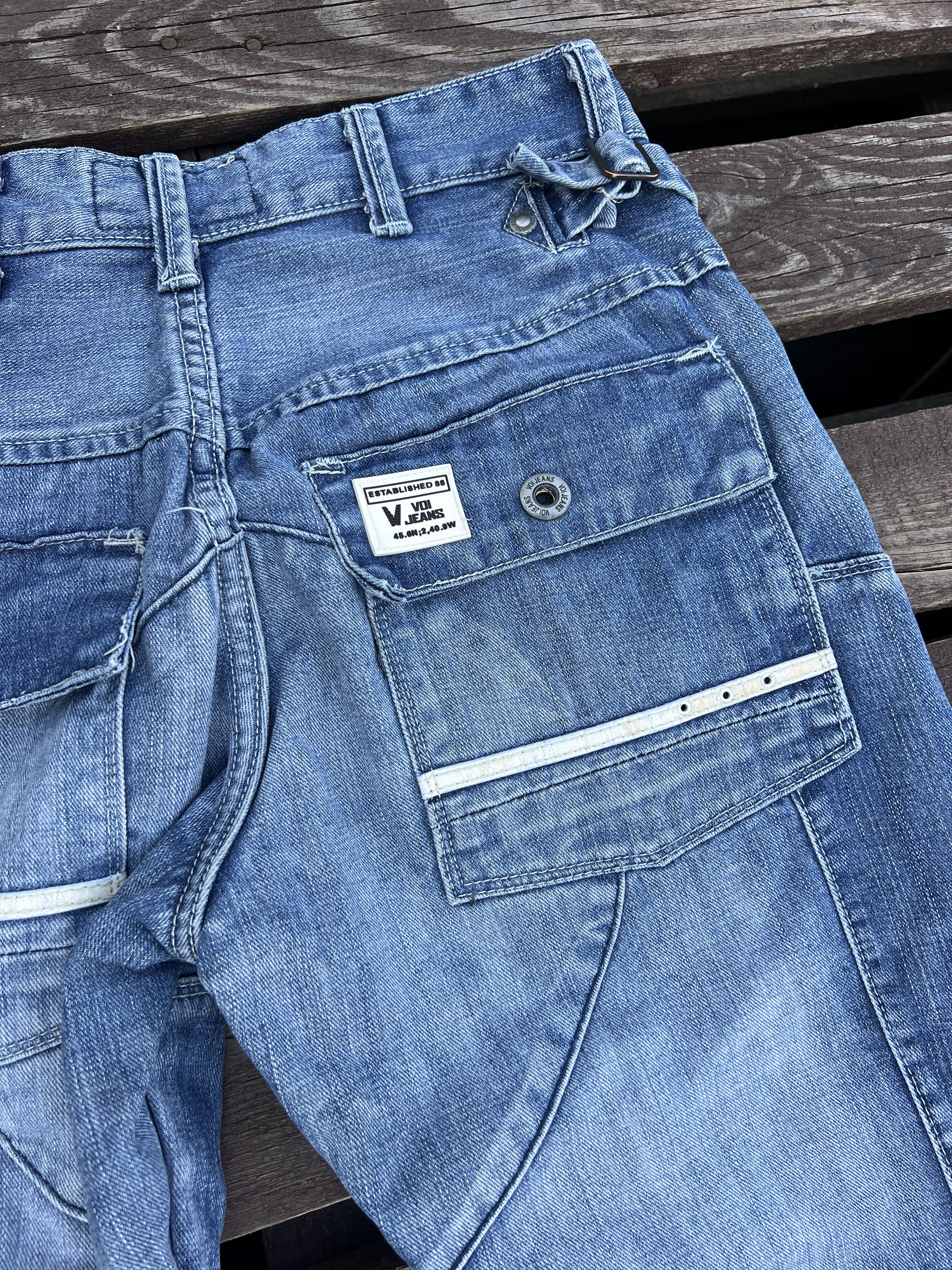 Vintage Voi Jeans Denim Vintage Avant Garde Streetwear Jeans Size US 32 / EU 48 - 13 Thumbnail