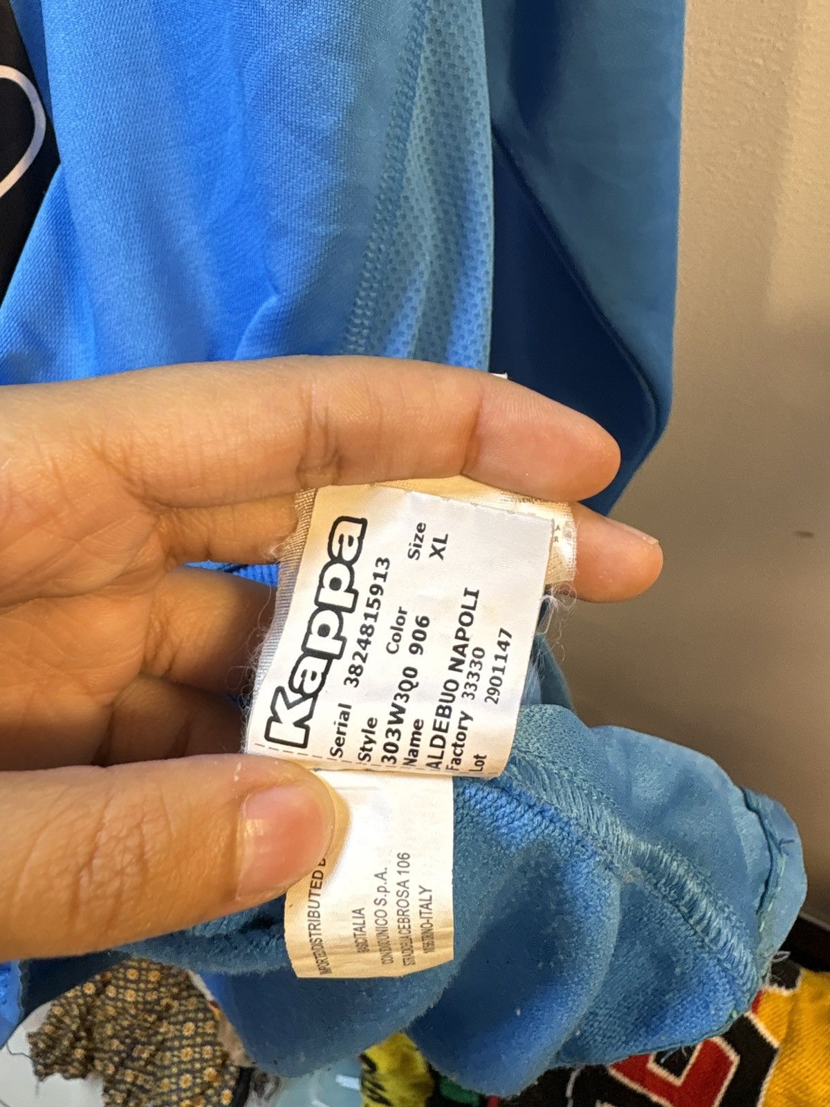 Kappa Vintage Y2K Napoli Tracksuit Size US XL / EU 56 / 4 - 19 Thumbnail