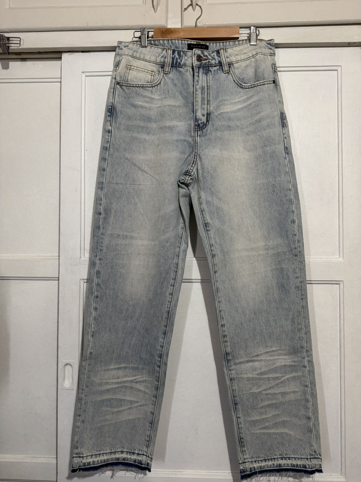 Richie Le Collection RLC RELAXED VINTAGE WASHED DENIM Size US 32 / EU 48 - 1 Thumbnail