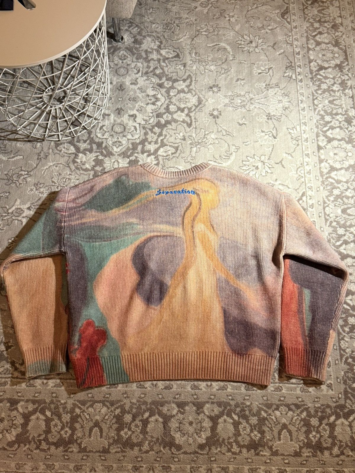 Acne Studios × Designer Acne Studios - Edvard Munch ”Separation” Knitwear | S/M | Size US S / EU 44-46 / 1 - 3 Thumbnail