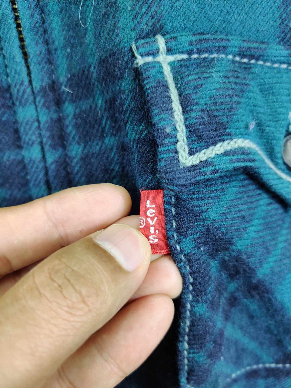 Levi's Levi's Red Tab Western Flannel Shirt Size US L / EU 52-54 / 3 - 7 Thumbnail