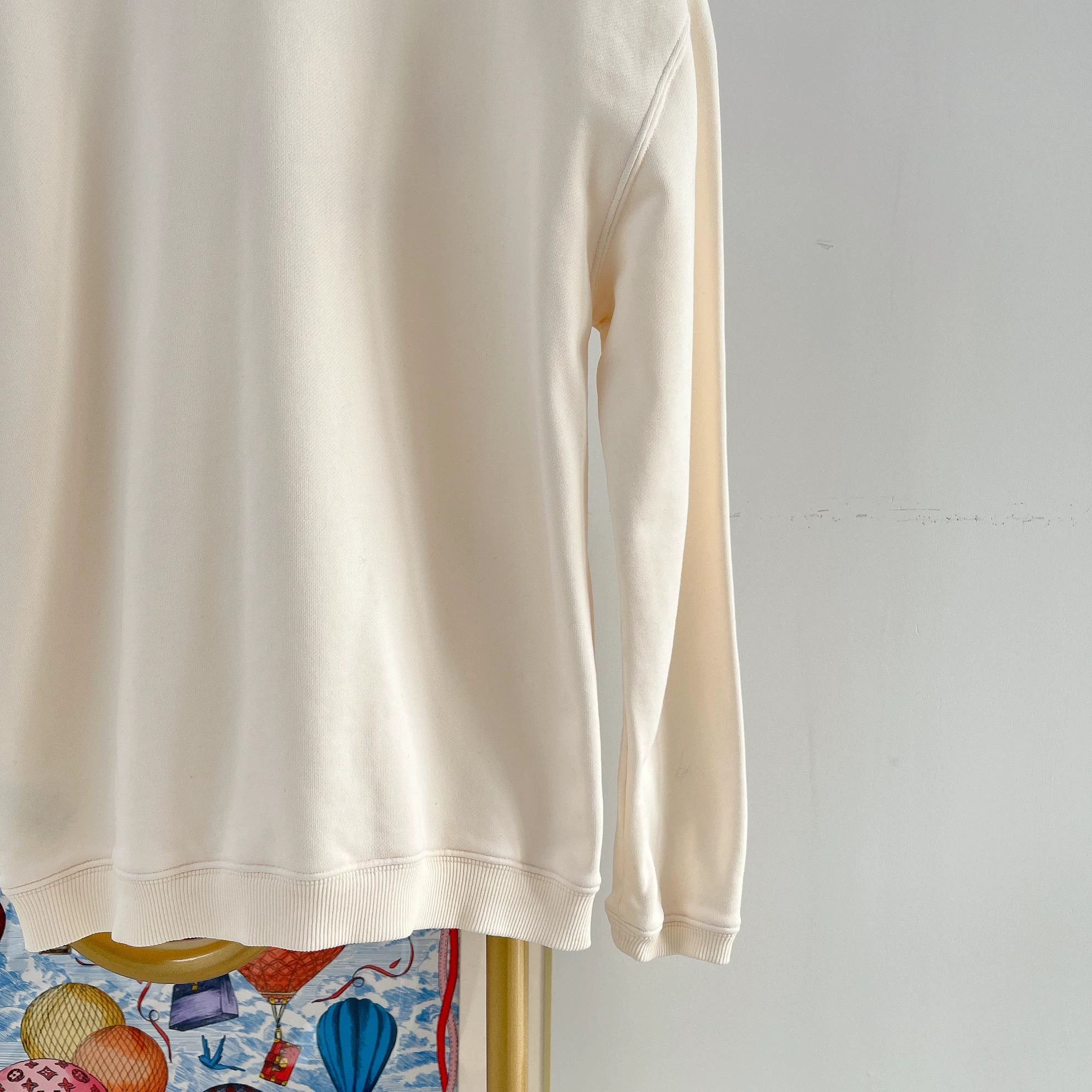Other Bonpoint Ivory Embroidered Sweatshirt 14A Size XS / US 0-2 / IT 36-38 - 5 Thumbnail