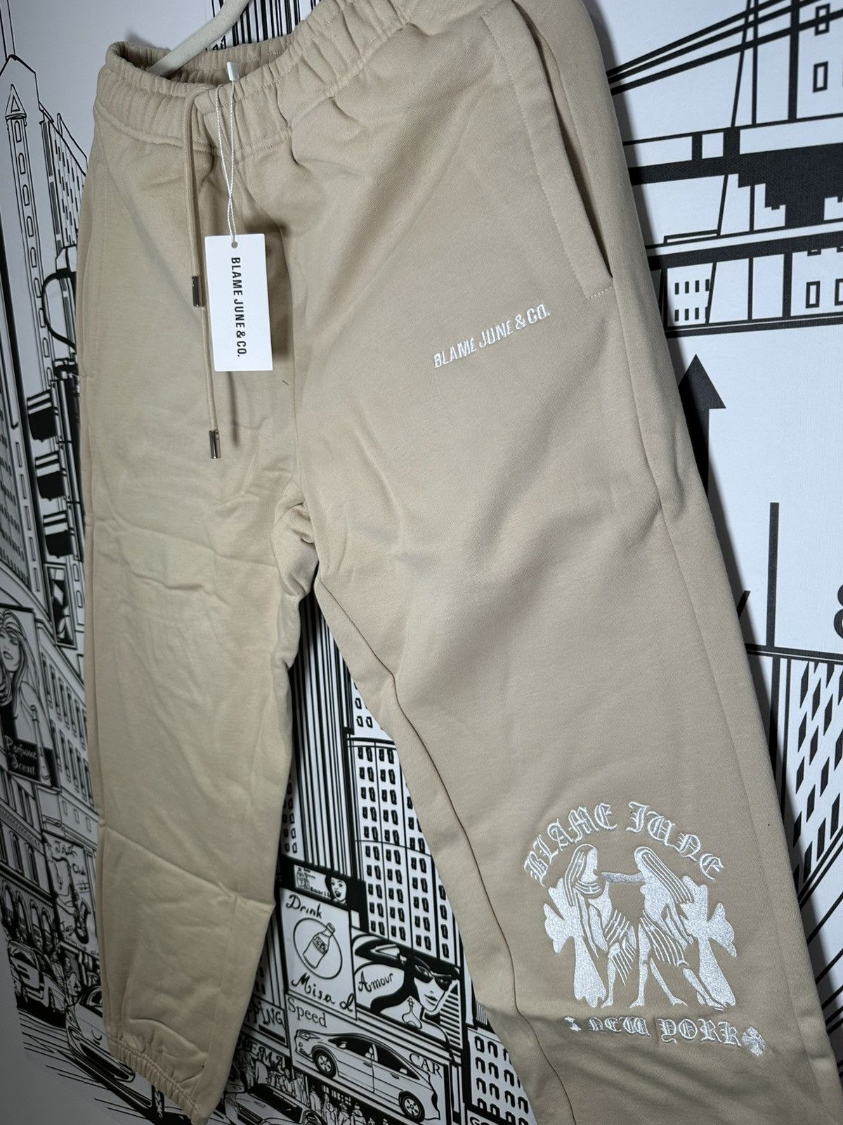 Other Blame June & Co. Gemini Sweatpants 2XL Natural Size US 38 / EU 54 - 2 Thumbnail