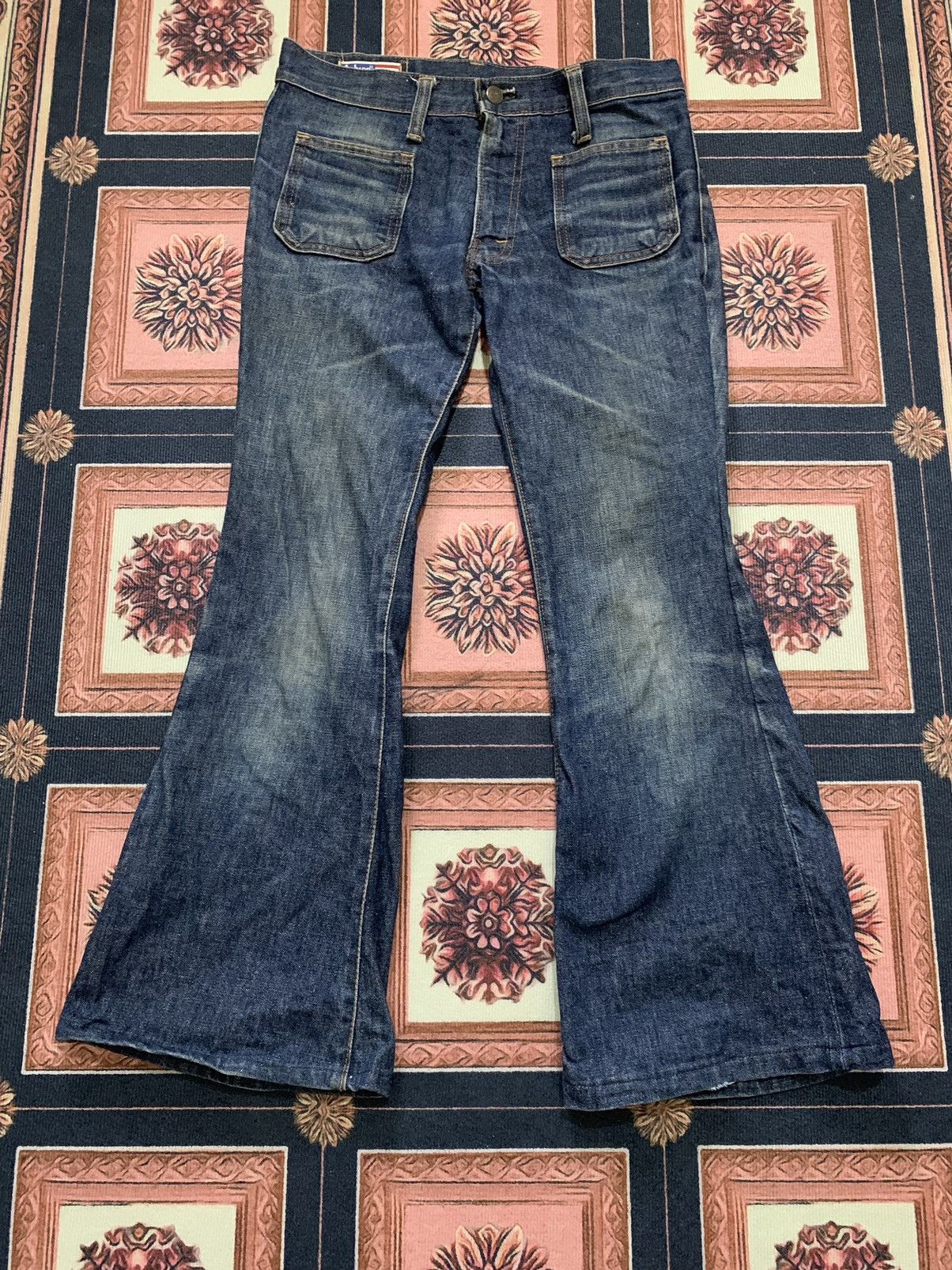 If Six Was Nine 💥Flare💥 Vintage Bobson Bootcut Jeans Faded Size US 30 / EU 46 - 1 Thumbnail