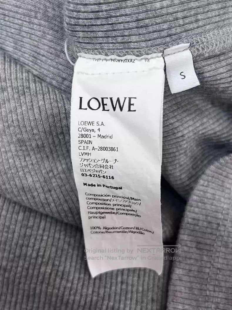 Loewe Loewe Gray Embroidered Logo Long Sleeve Size S / US 4 / IT 40 - 5 Thumbnail