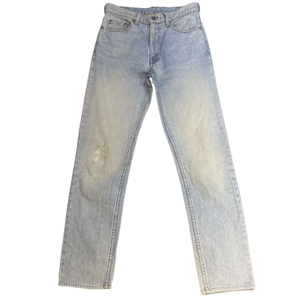 Levi's Vintage 90s Levis 606-0217 Faded Aging Distressed Denim W30 Size US 30 / EU 46 - 1 Thumbnail