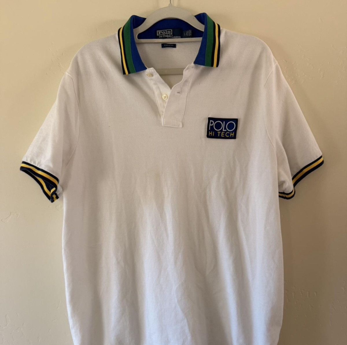 Polo Ralph Lauren Vintage Polo Ralph Lauren Polo Hi TECH Size US L / EU 52-54 / 3 - 1 Thumbnail