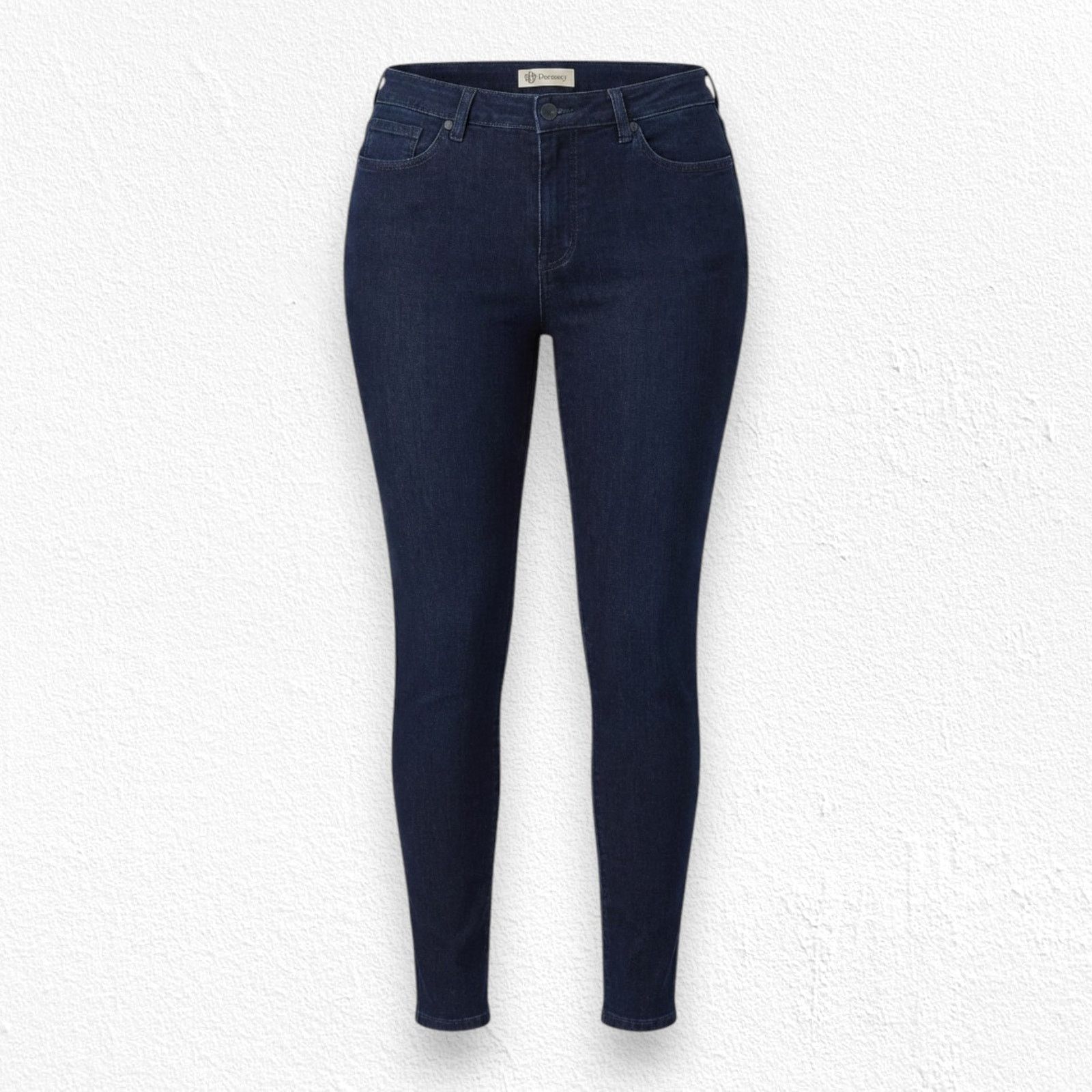 Other Dark Wash Mid Rise Slimming Skinny Jeans Size 2 Size 26" / US 2 / IT 38 - 1 Thumbnail