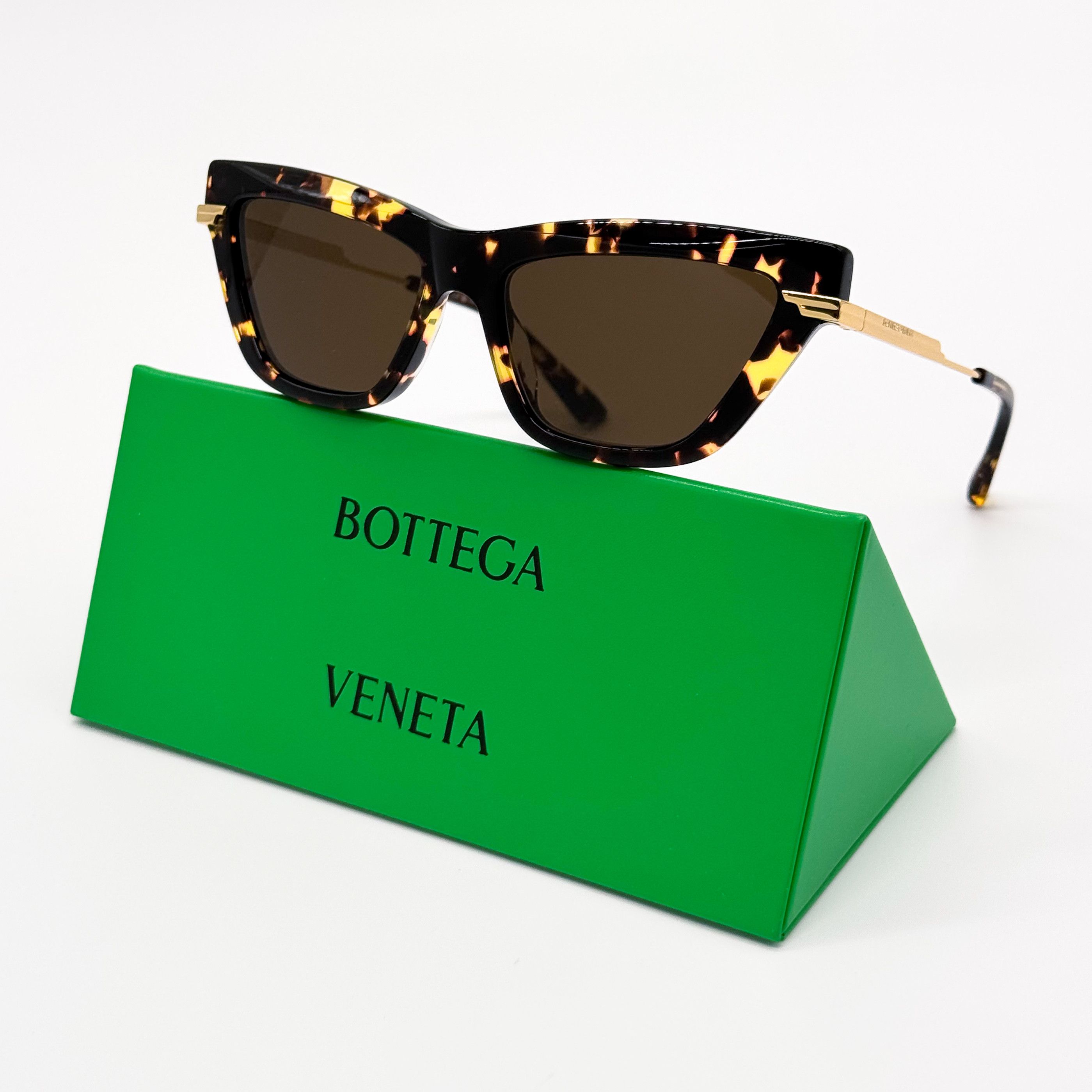 NEW BOTTEGA VENETA BV1241S 002 SUNGLASSES WOMEN CA EYE BOTTEGA VENETA BV1241S NEW BOTTEGA VENETA BV1241S 002 SUNGLASSES WOMEN HAVANA  main image 2