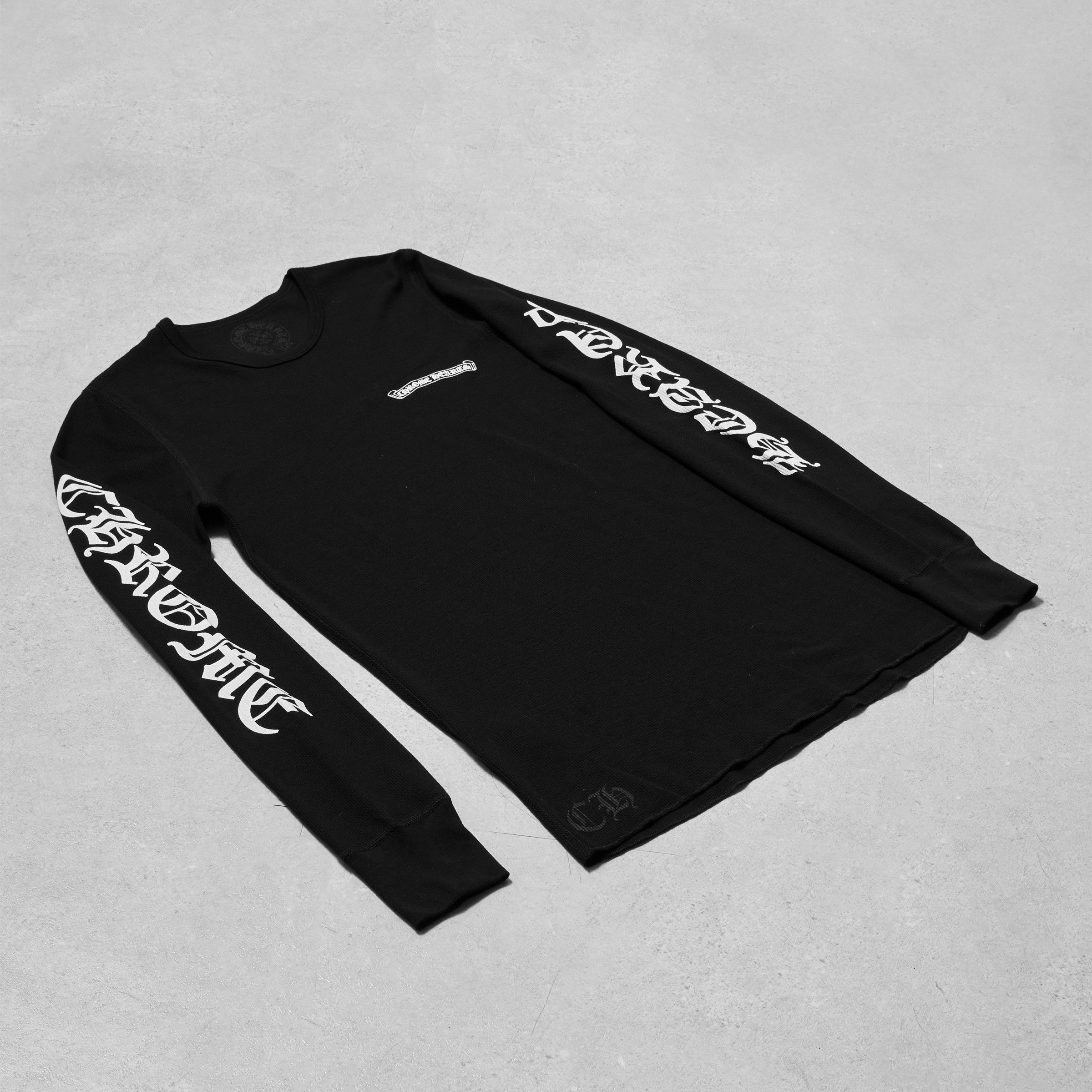 CHROME HEARTS Scroll Thermal Long T Shirt
