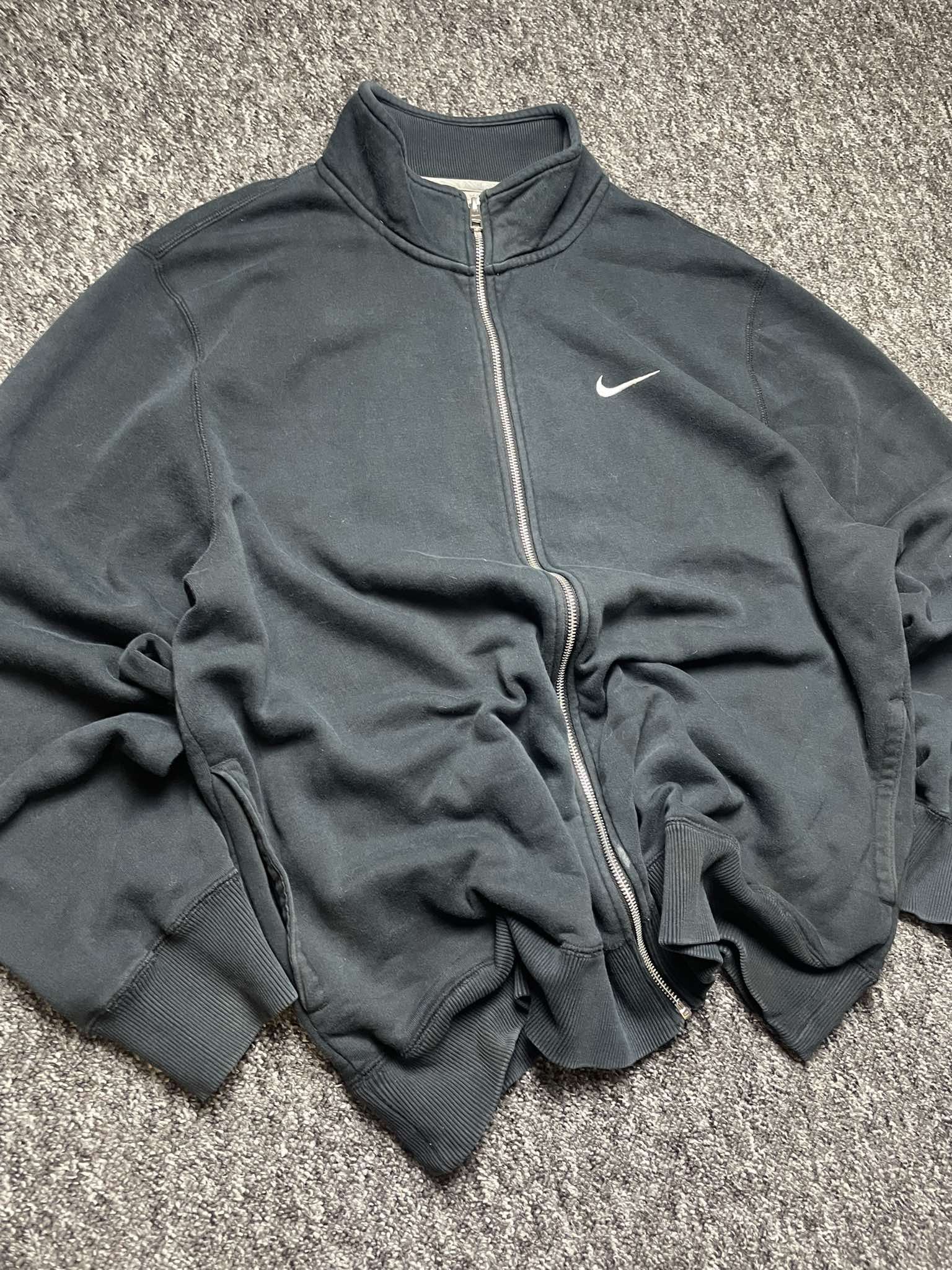 Nike × Vintage Vintage zip-up sweatshirt tracksuit Nike SOlo swoosh logo Size US XXL / EU 58 / 5 - 2 Thumbnail