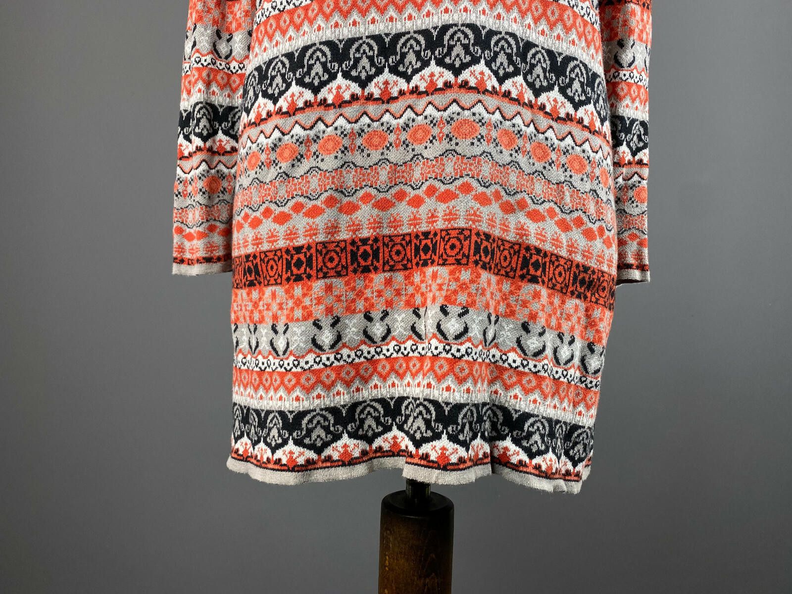 Joe Browns Ladies Joe Browns Multicolor Geometric A-Line Dress Size 12 Size XL / US 12-14 / IT 48-50 - 3 Thumbnail