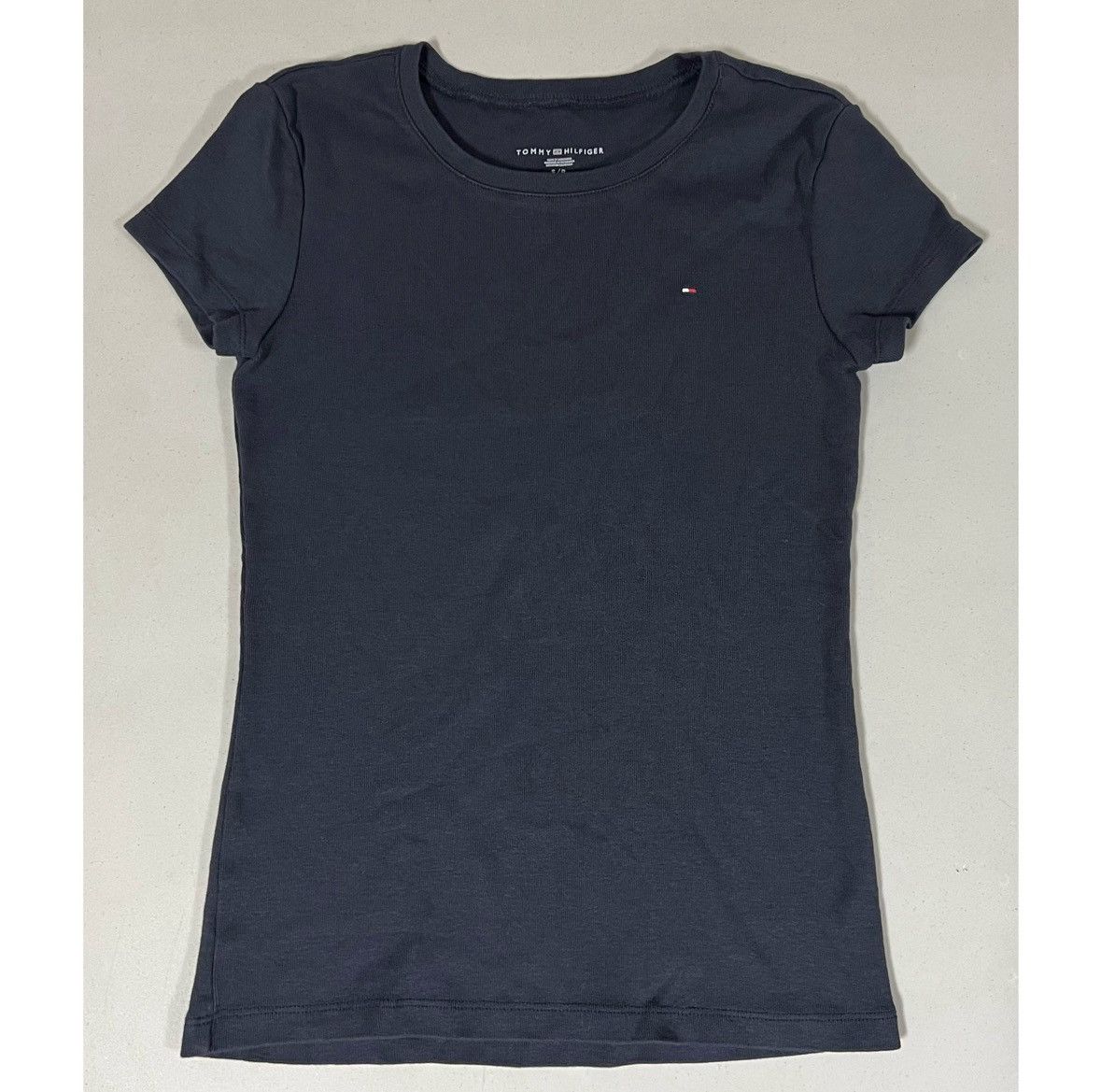 Tommy Hilfiger Tommy Hilfiger Navy Blue Crewneck Tee T-Shirt Top Size S ♥️✨ Size S / US 4 / IT 40 - 3 Thumbnail