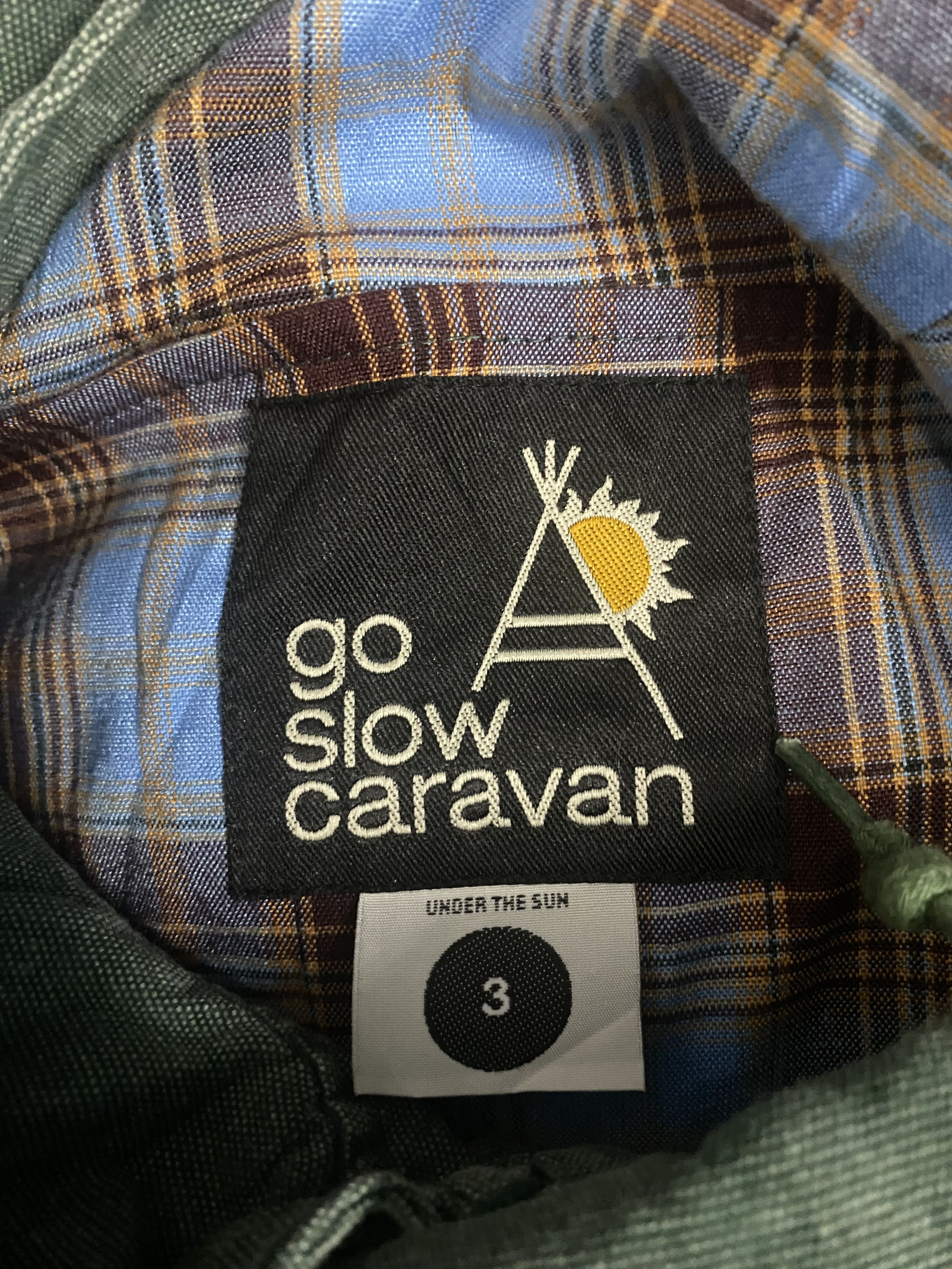go slow caravan Vintage Go Slow Caravan Core Jacket Hoodie Size US L / EU 52-54 / 3 - 7 Thumbnail