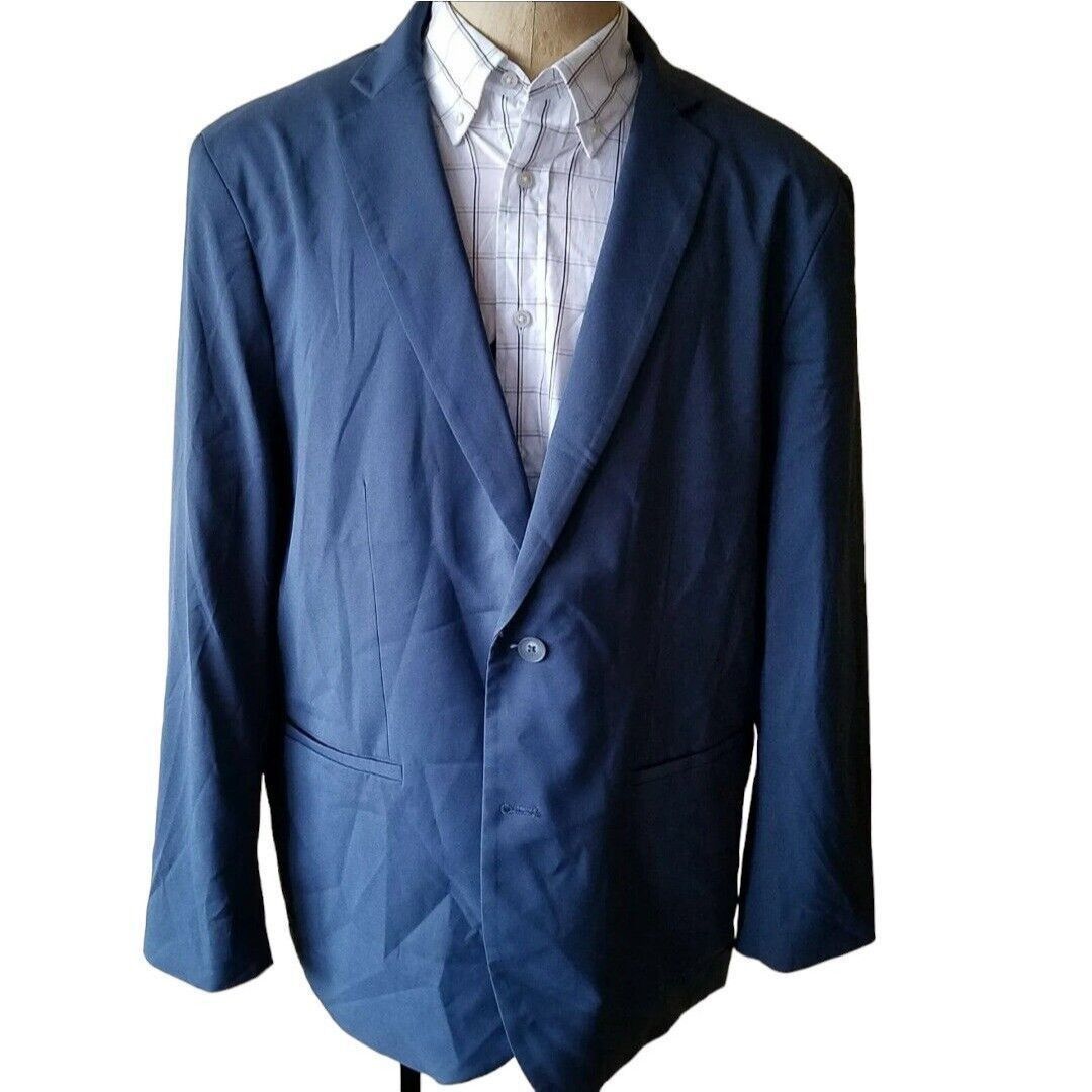Alfani Alfani Suit Separate Sport-Coat Stretch Blue. Size XL. NWT. Size 44R - 4 Thumbnail