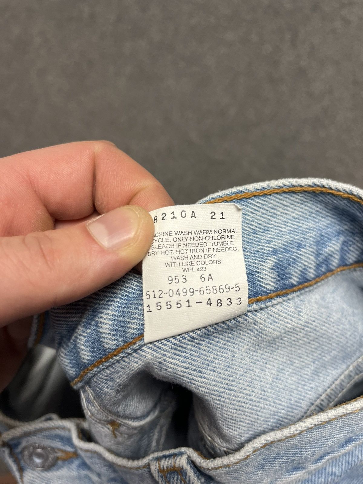 Levi's Vintage Clothing Levis vintage made in USA jeans Size US 30 / EU 46 - 7 Thumbnail