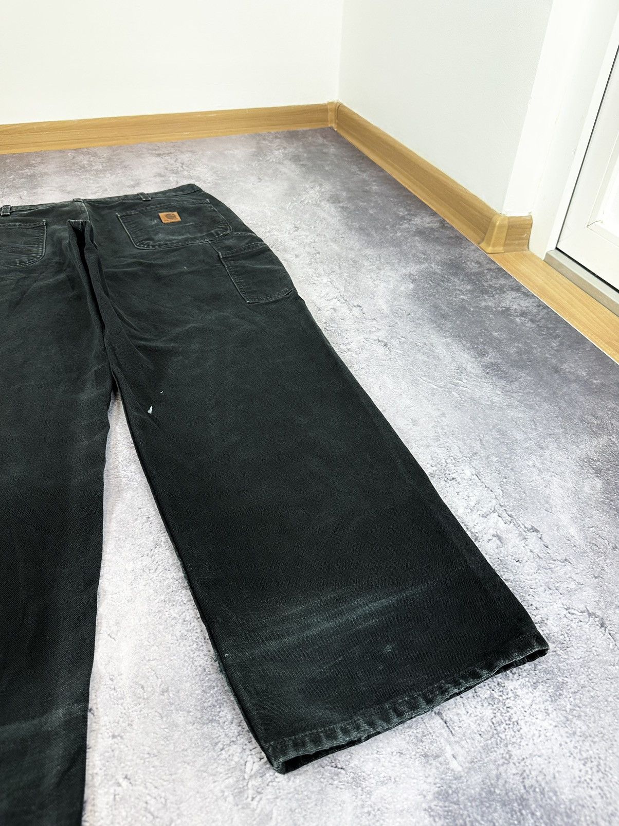 Carhartt Vintage Carhartt Faded Carpenter USA Baggy Opium Work Pants Size US 36 / EU 52 - 4 Thumbnail