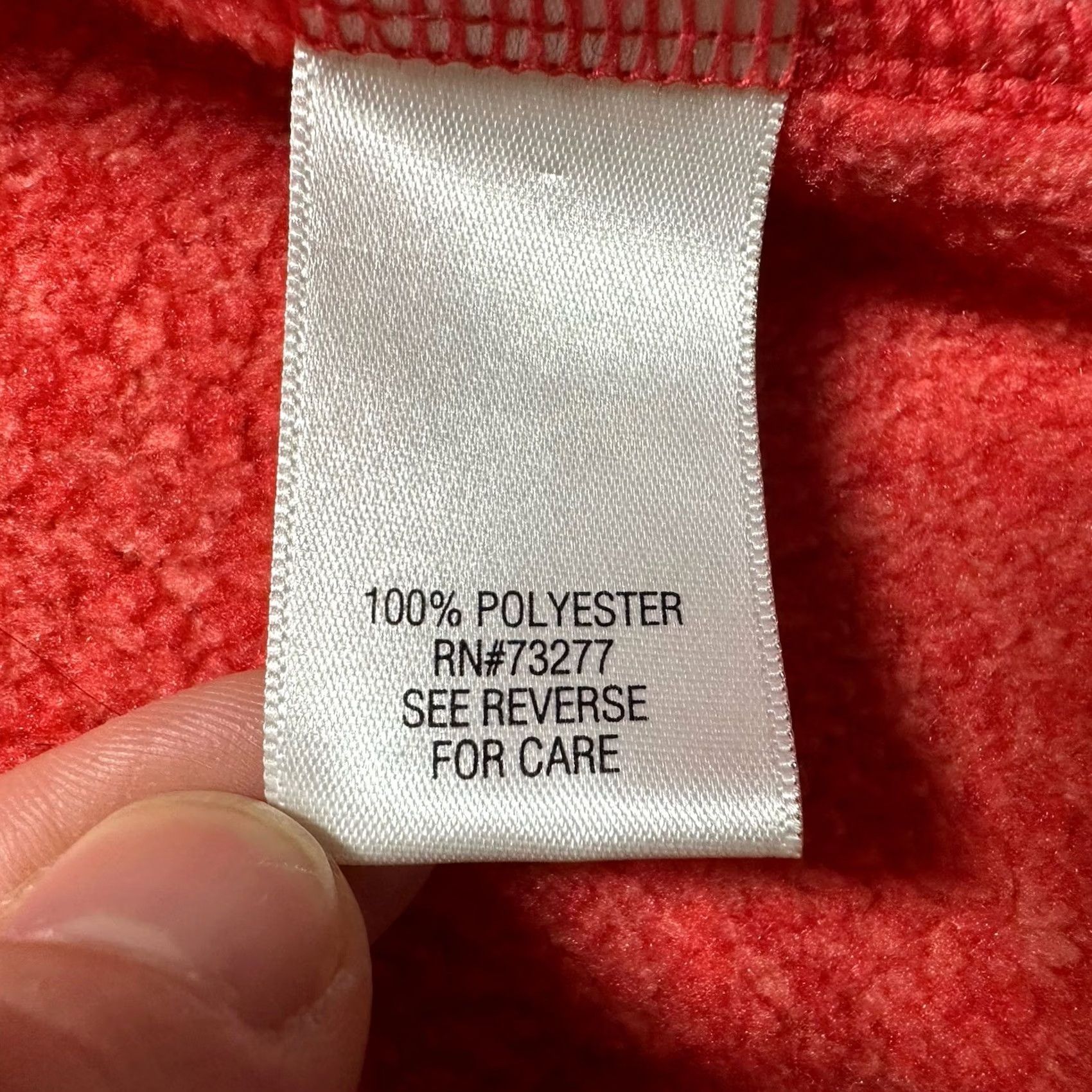 Croft & Barrow Croft & Barrow Jacket Womens 3X Plus Heathered Red Full Zip Fleece Midweight EUC Size XXL / US 16-18 / IT 52-54 - 6 Thumbnail