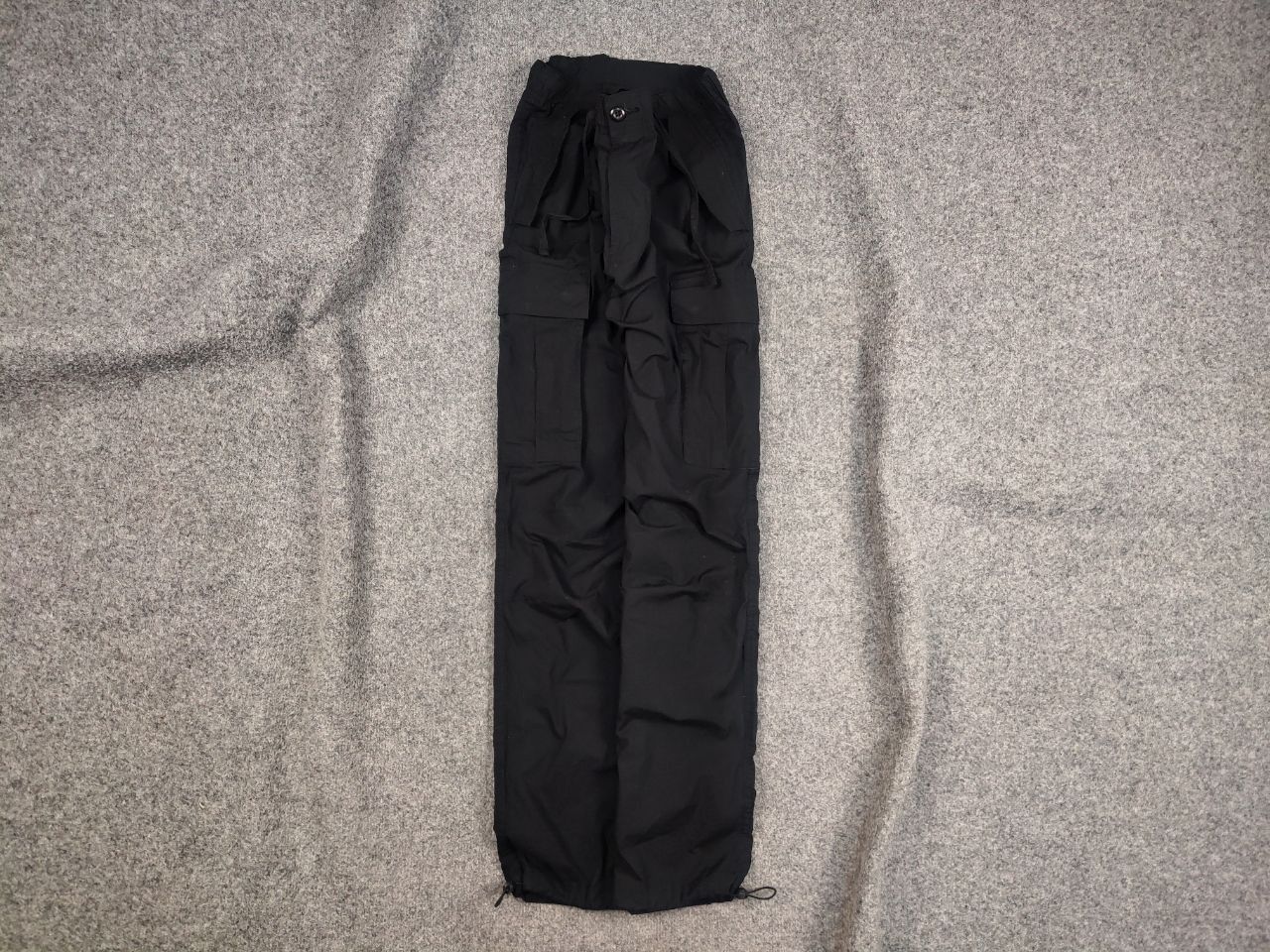 Japanese Brand Perfect black Ripstop Cargo Pants Regular Fit Vintage Style Size US 36 / EU 52 - 1 Thumbnail