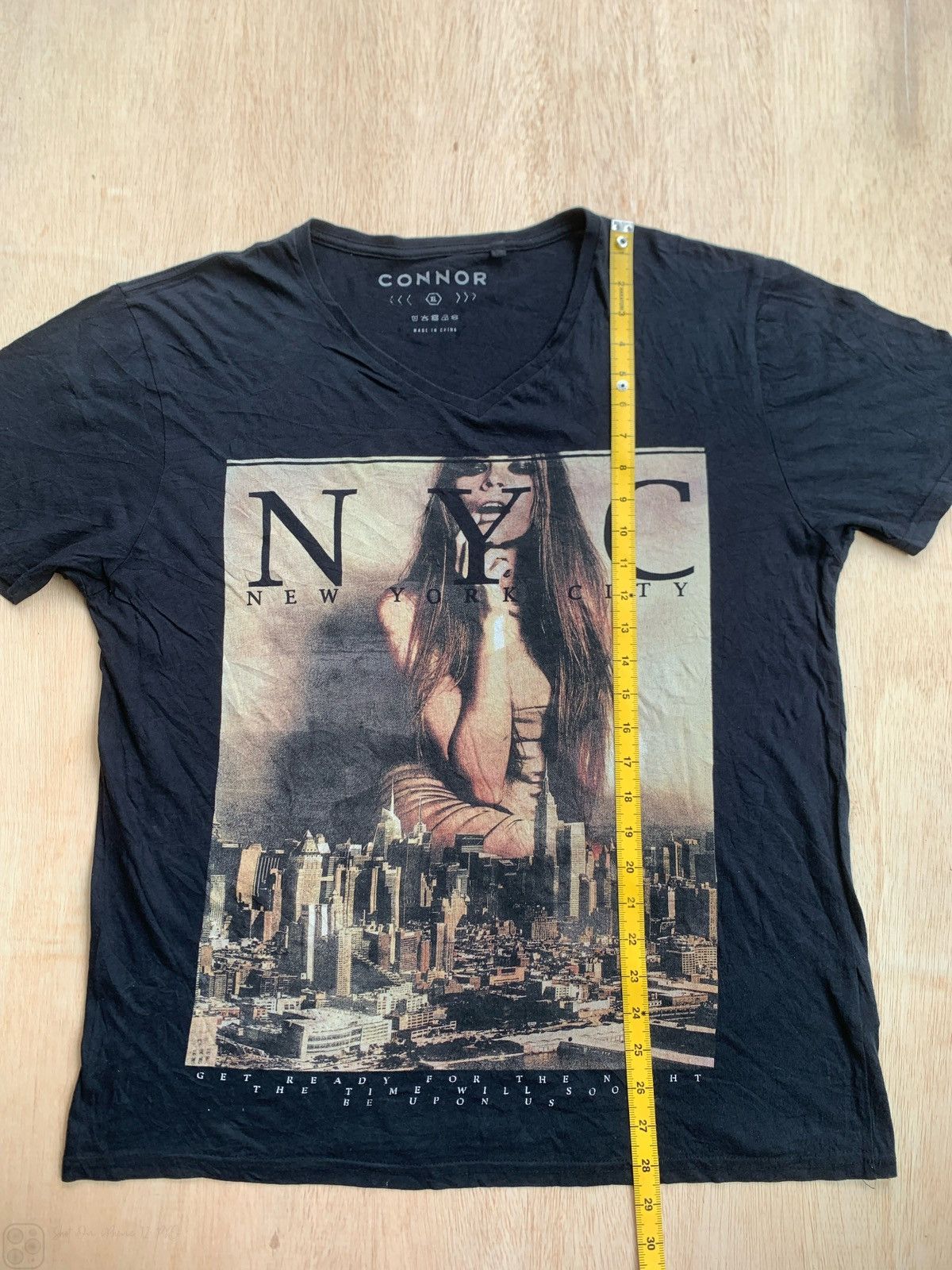 Hysteric Glamour × Japanese Brand Y2k Hysteric Glamour Style Connor Nyc Tshirt Size US XL / EU 56 / 4 - 8 Thumbnail