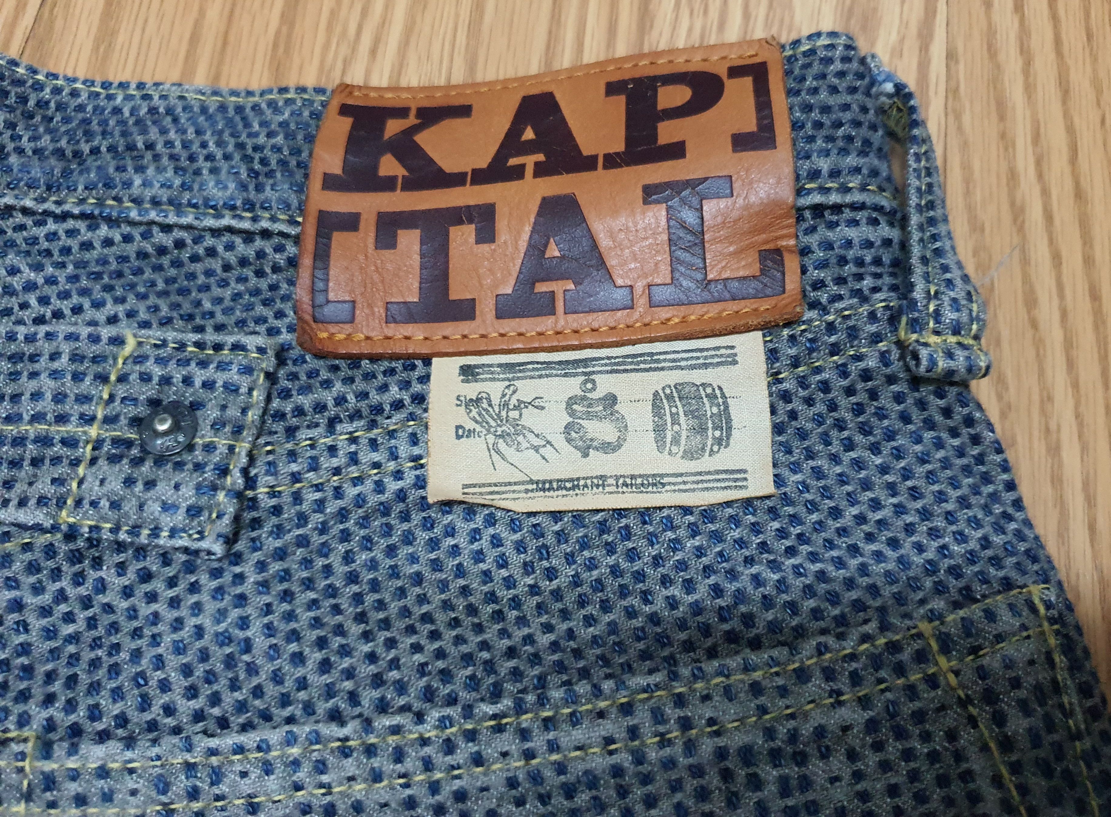 Kapital Waist 31" Kapital Century Denim Monkey Cisco Jeans Sashiko Size US 31 - 7 Thumbnail