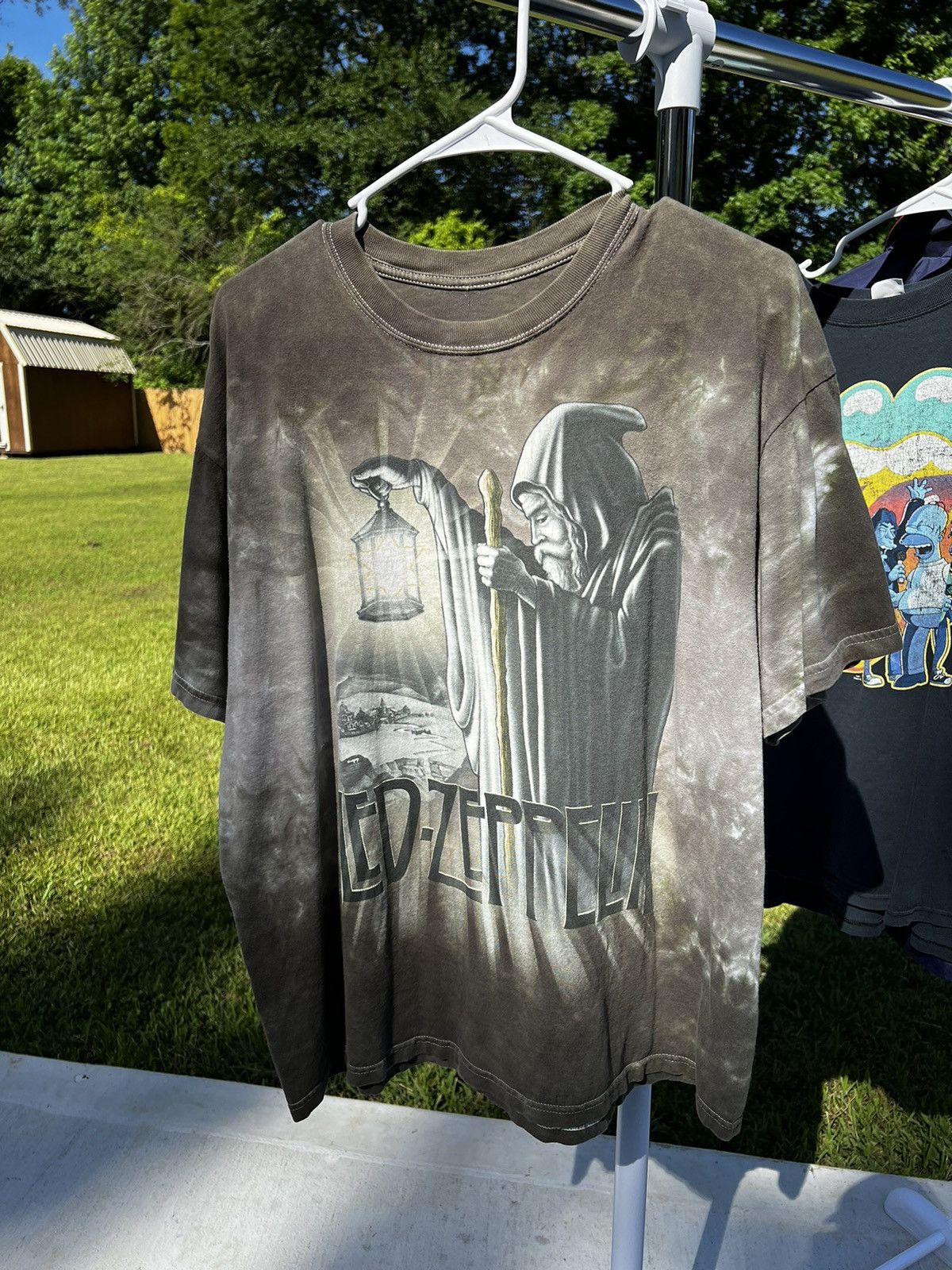 Vintage Vintage Led Zeppelin tee Size US XL / EU 56 / 4 - 2 Thumbnail