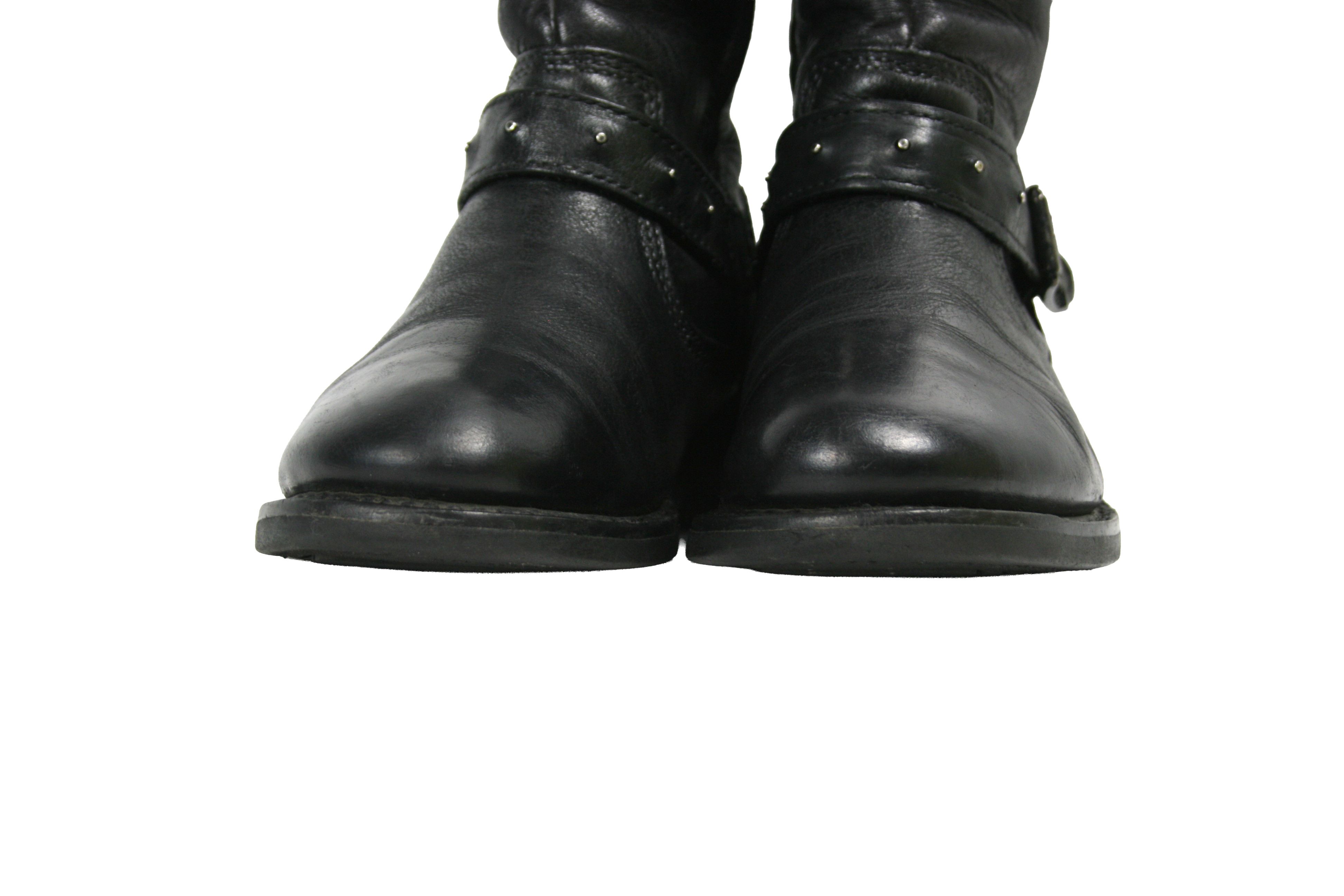 Caterpillar CAT 00S Engineered Avant Garde Leather Biker Boots Vintage Size US 10 / IT 40 - 4 Thumbnail