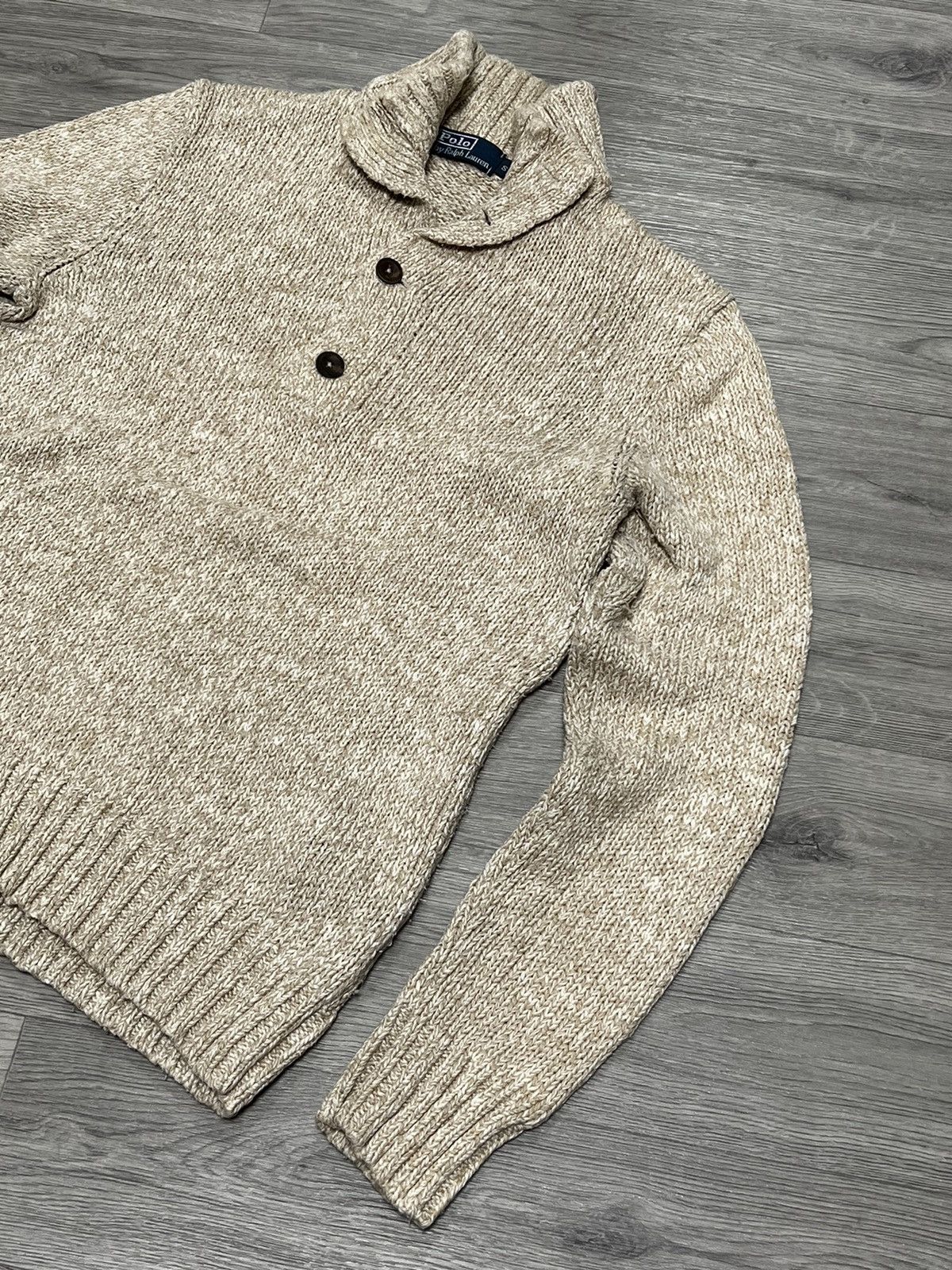 Vintage Polo Ralph Lauren vintage cotton knit sweater size S Size US S / EU 44-46 / 1 - 3 Thumbnail