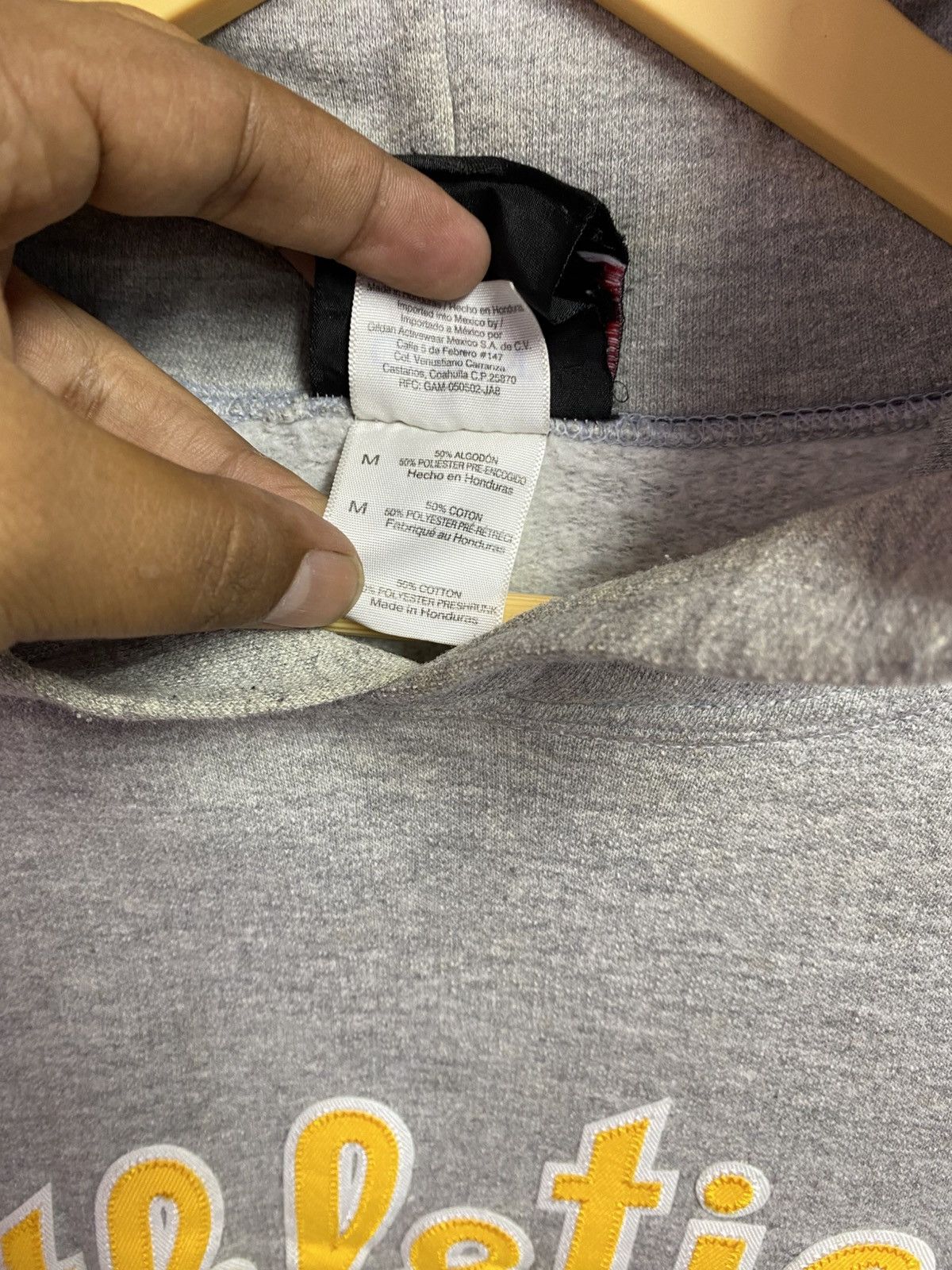 Other Vintage stiches baseball hoodie Size US L / EU 52-54 / 3 - 6 Thumbnail