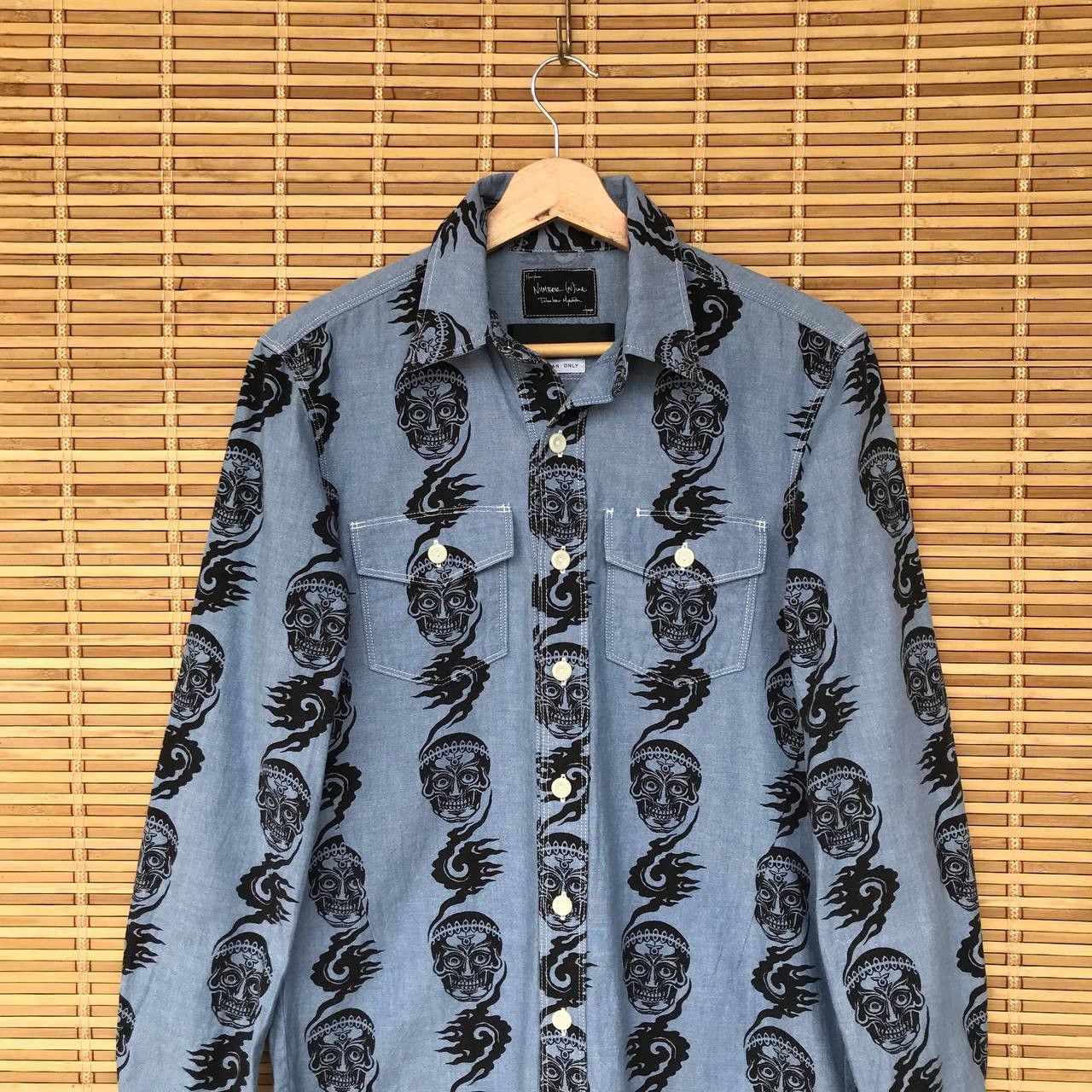 Number (N)ine × Takahiromiyashita The Soloist. NUMBERNINE X MAGICAL DESIGN SKULL PRINTED TAKAHIRO MIYASHITA Size US M / EU 48-50 / 2 - 2 Thumbnail
