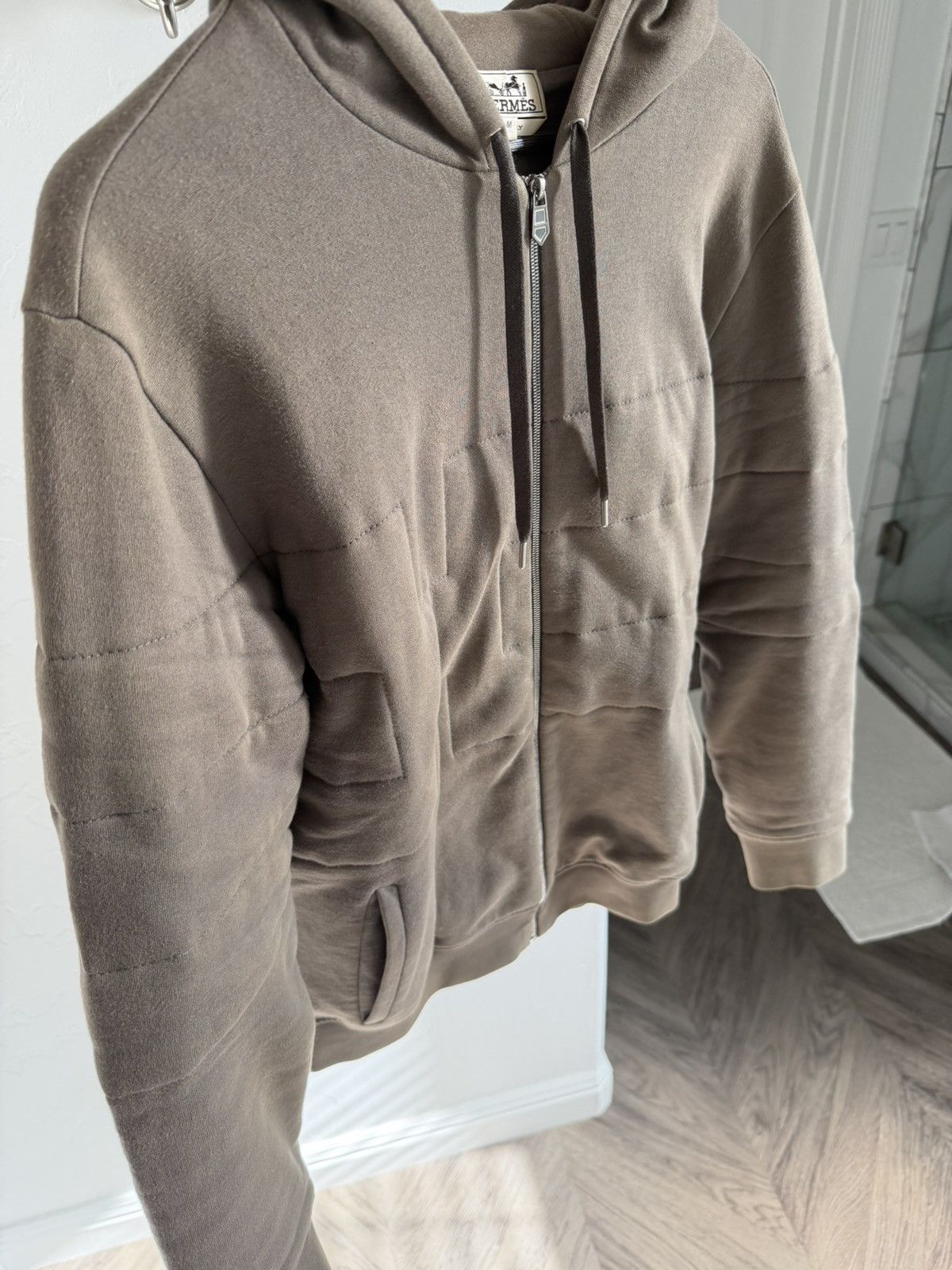 Hermes Hermes Lined Zip-Up Hoodie Size US M / EU 48-50 / 2 - 9 Thumbnail