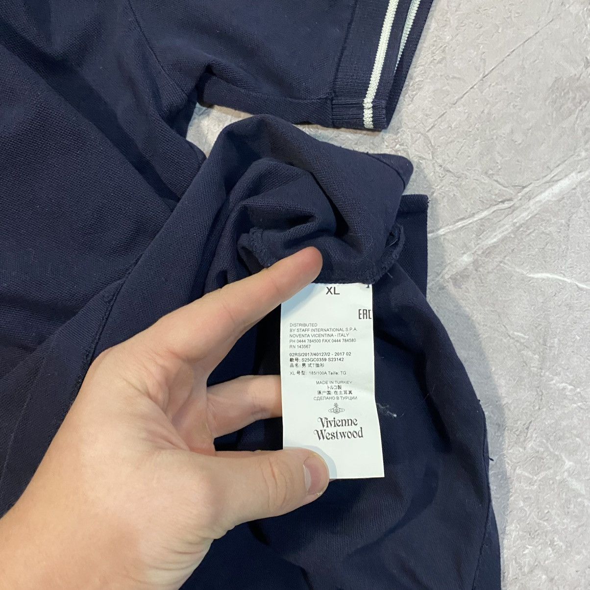 Vivienne Westwood VINTAGE VIVIENNE WESTWOOD POLO TEE SMALL LOGO Size US XL / EU 56 / 4 - 12 Thumbnail