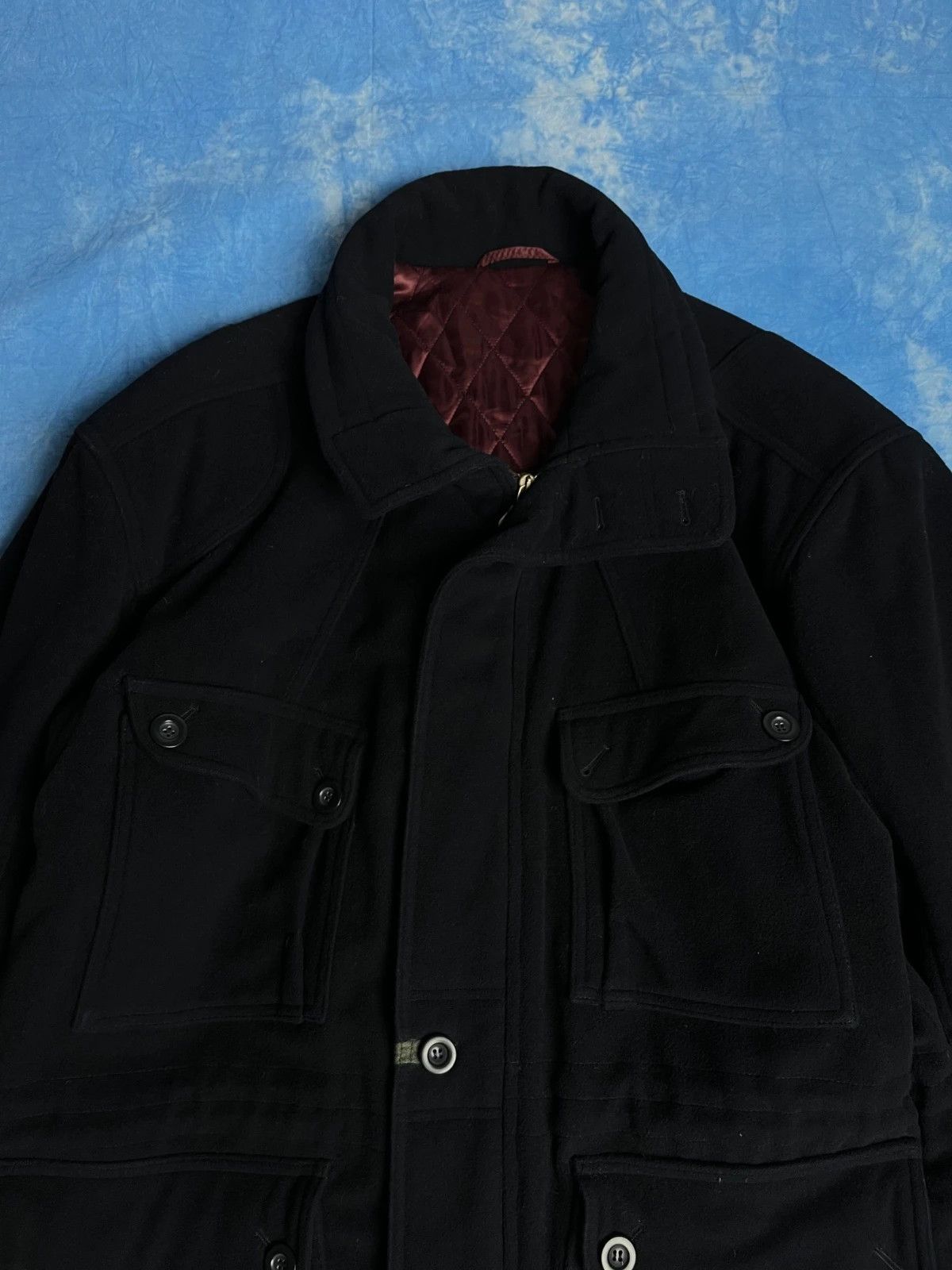 Hugo Boss Vintage 90s Hugo Boss Wool Cashmere Coat Size US L / EU 52-54 / 3 - 4 Thumbnail