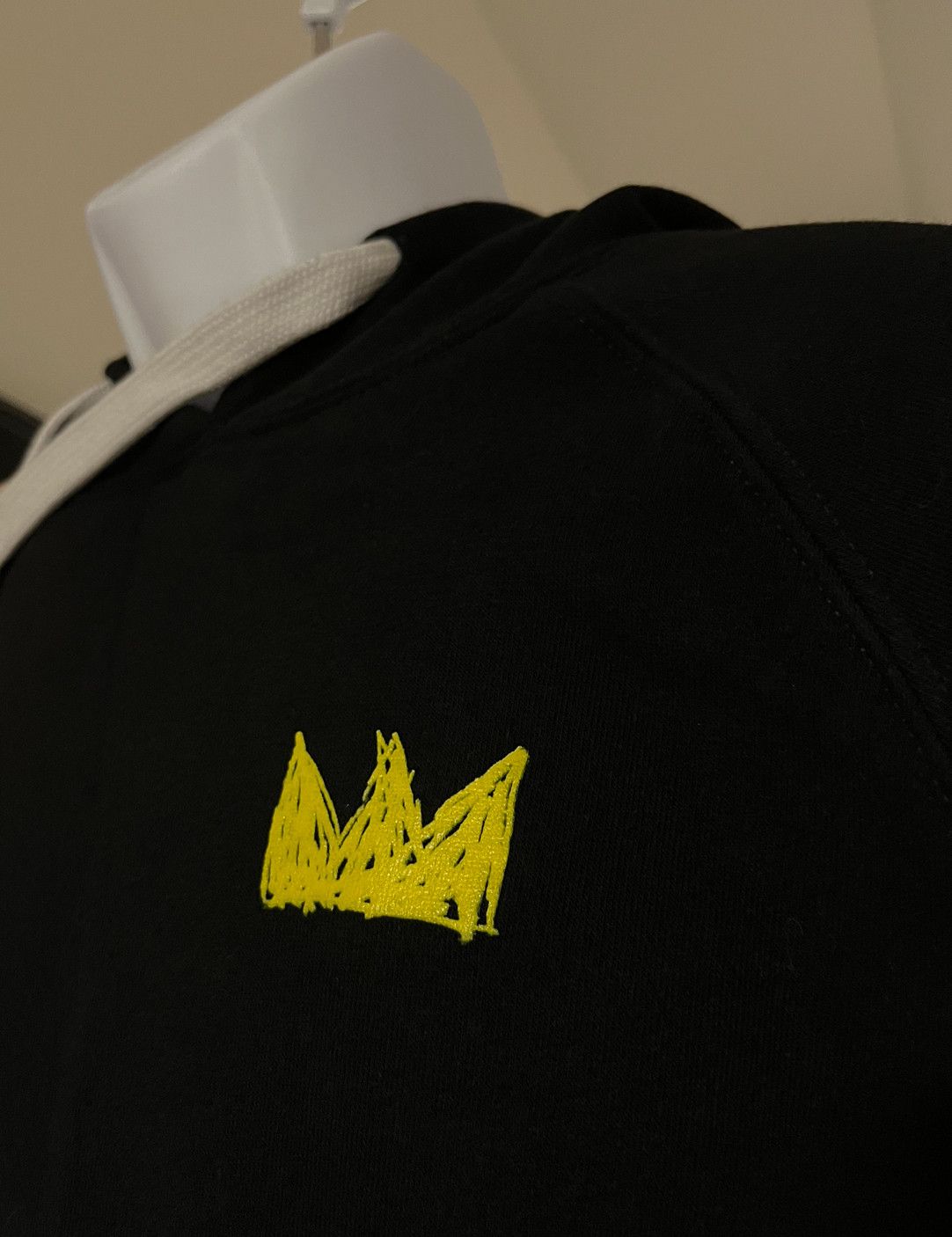 Jean-Michel Basquiat Basquiat Crown Hoodie - Black, King Pleasure Exhibition Size US M / EU 48-50 / 2 - 8 Thumbnail