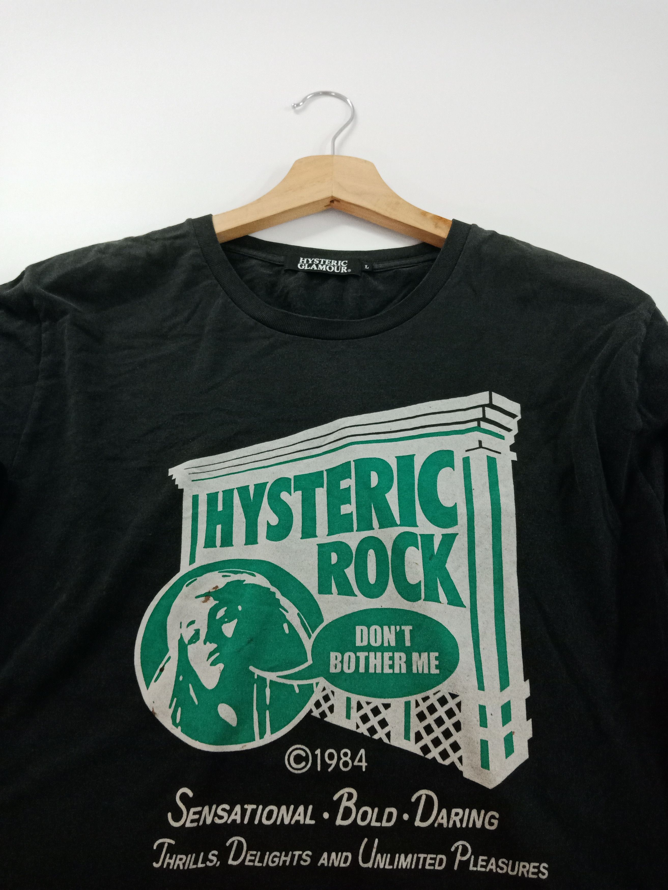 Hysteric Glamour Hysteric Glamour Don't Bother Me 1984 #C Size US L / EU 52-54 / 3 - 3 Thumbnail