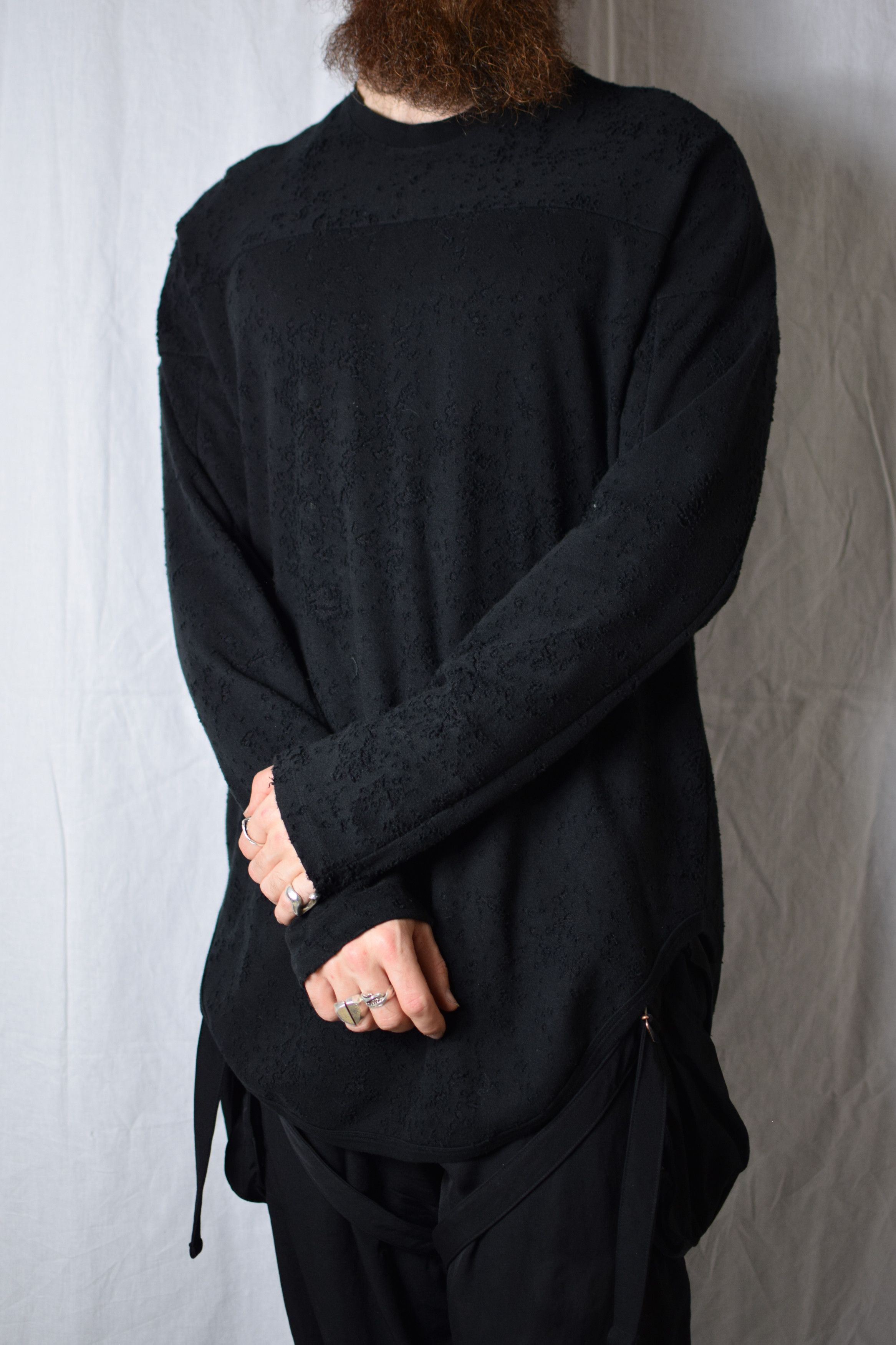 Julius Julius AW18 ISDN Distressed Top - 637CUM20 | Grailed