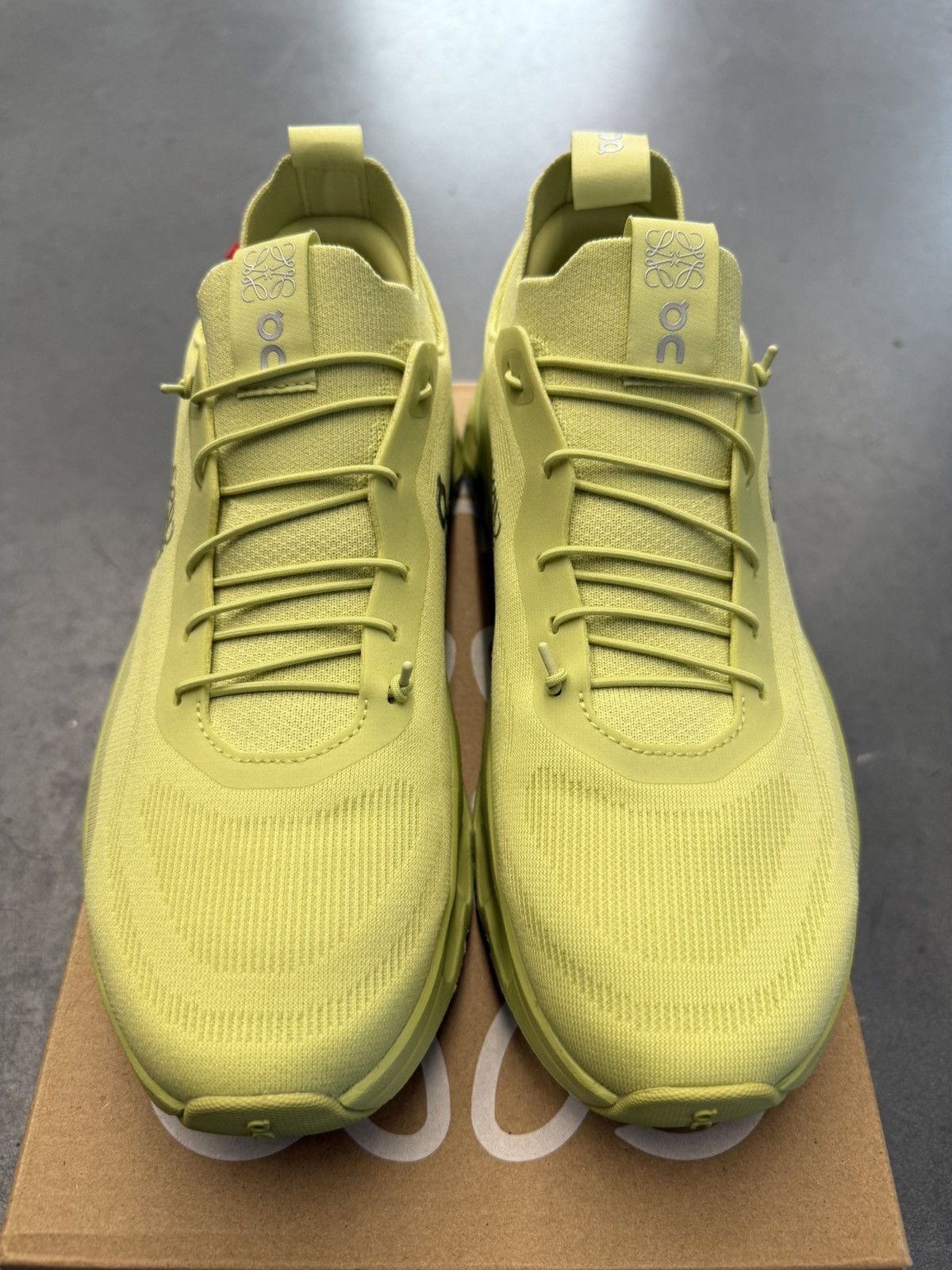 Loewe × On 2023 On Running Cloudtilt LOEWE Lime Green Size US 8 / EU 41 - 9 Thumbnail