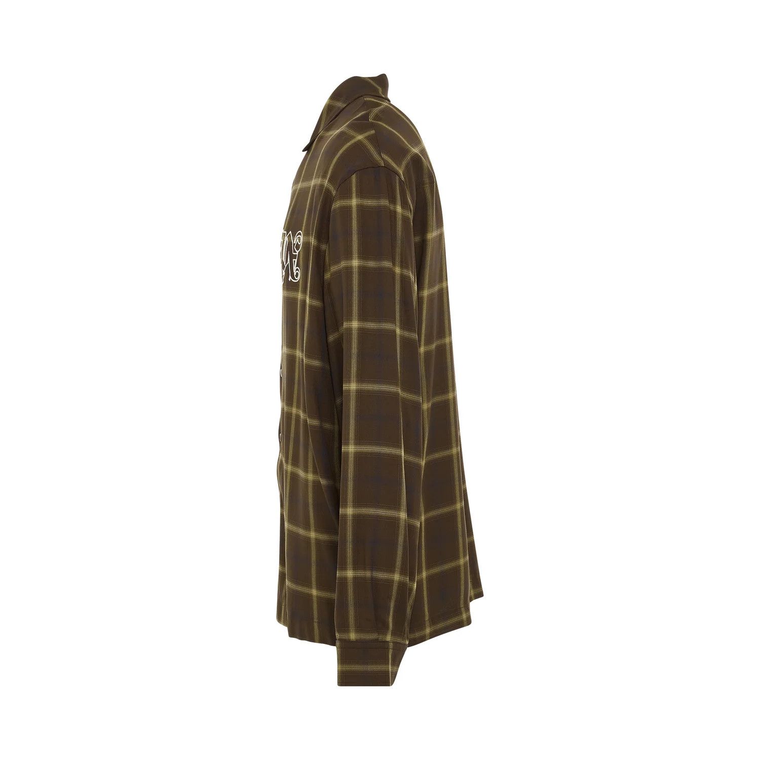 Palm Angels o1mris0824 Shirt in Brown Size US M / EU 48-50 / 2 - 3 Thumbnail