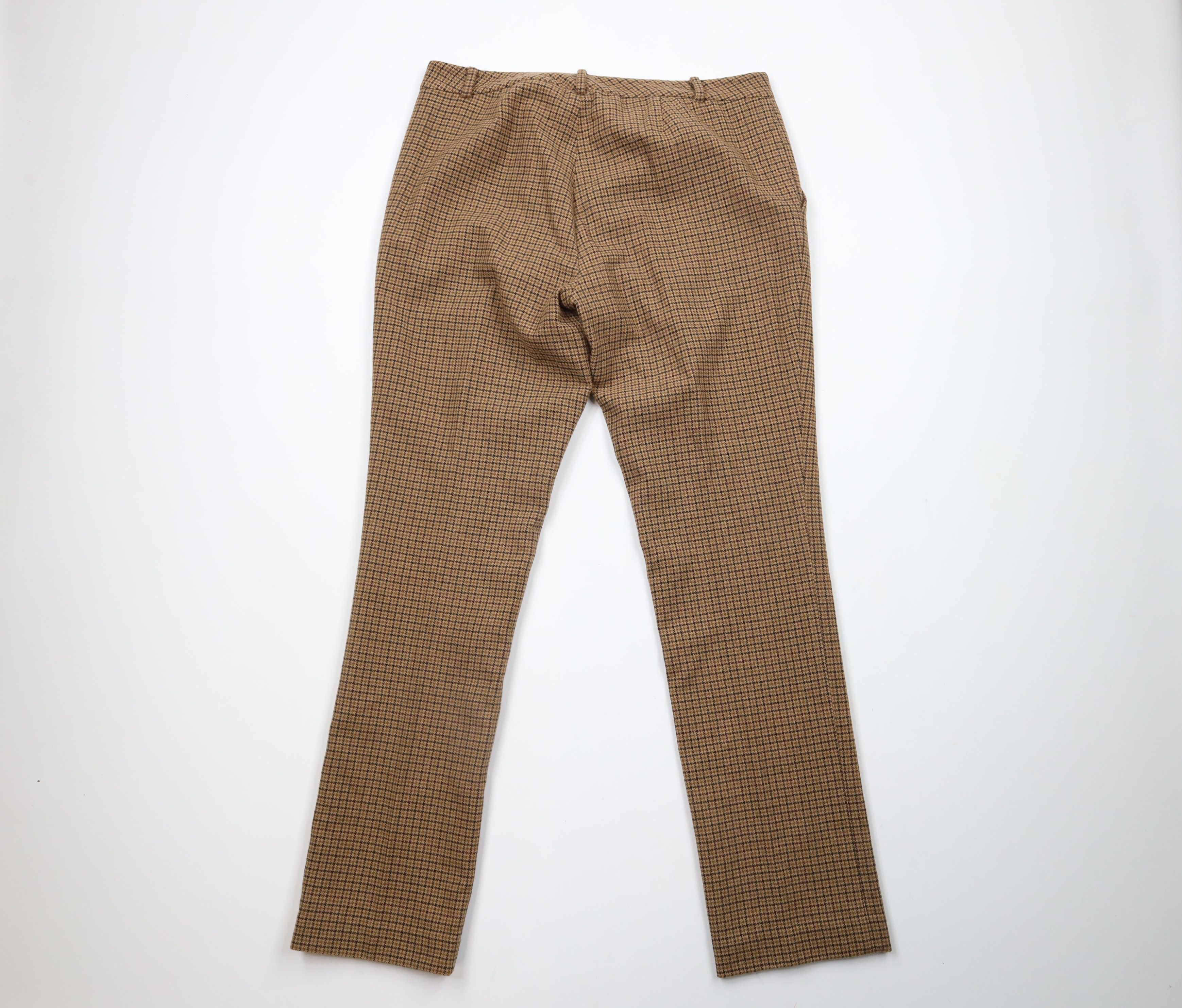 Ralph Lauren × Vintage Vintage 90s Ralph Lauren Houndstooth Checkered Chino Pants Size 32" / US 10 / IT 46 - 7 Thumbnail