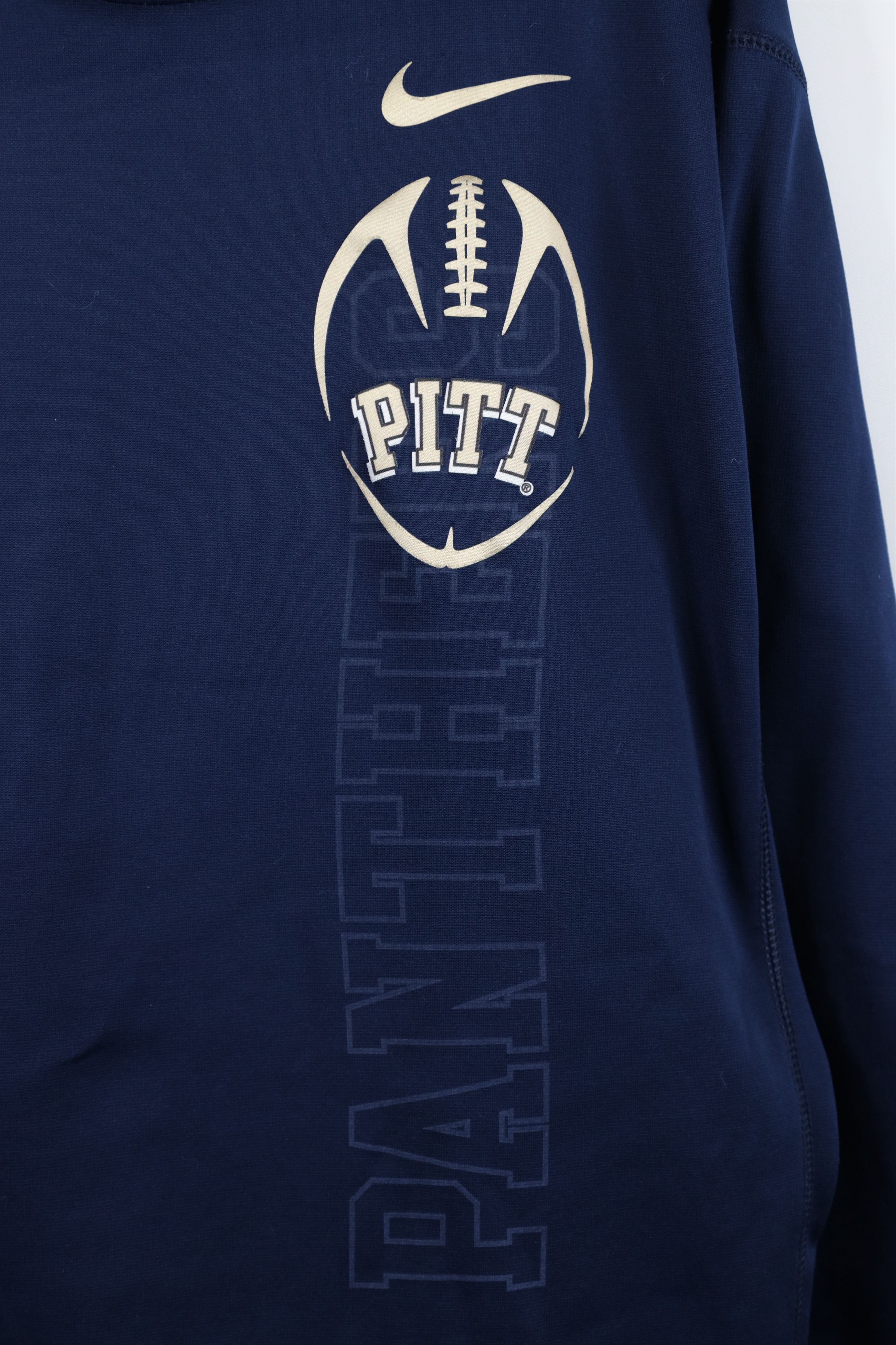 Nike Nike Therma Fit University of Pittsburgh Football Sweatshirt Size US L / EU 52-54 / 3 - 4 Thumbnail