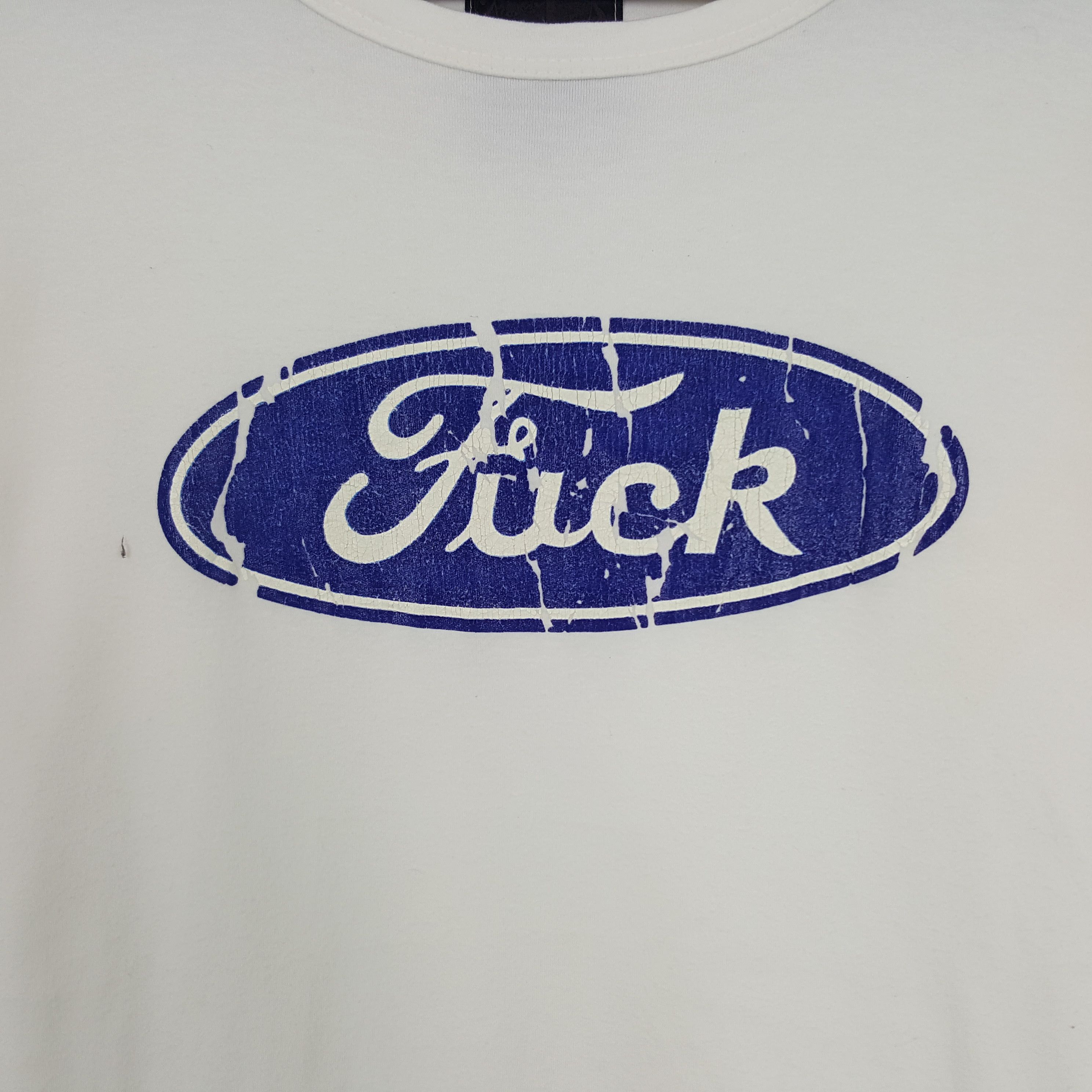 Vintage Vintage Fuck Ford Style Tshirt Size US M / EU 48-50 / 2 - 2 Thumbnail