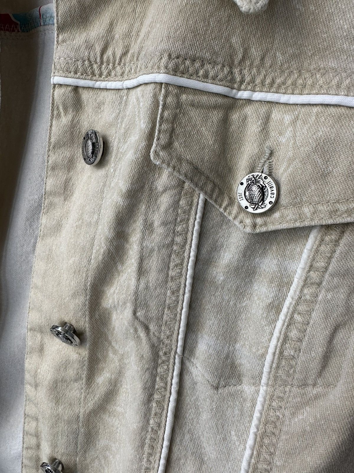 Just Cavalli Just Cavalli denim jacket size S Vintage 90’s Size S / US 4 / IT 40 - 4 Thumbnail
