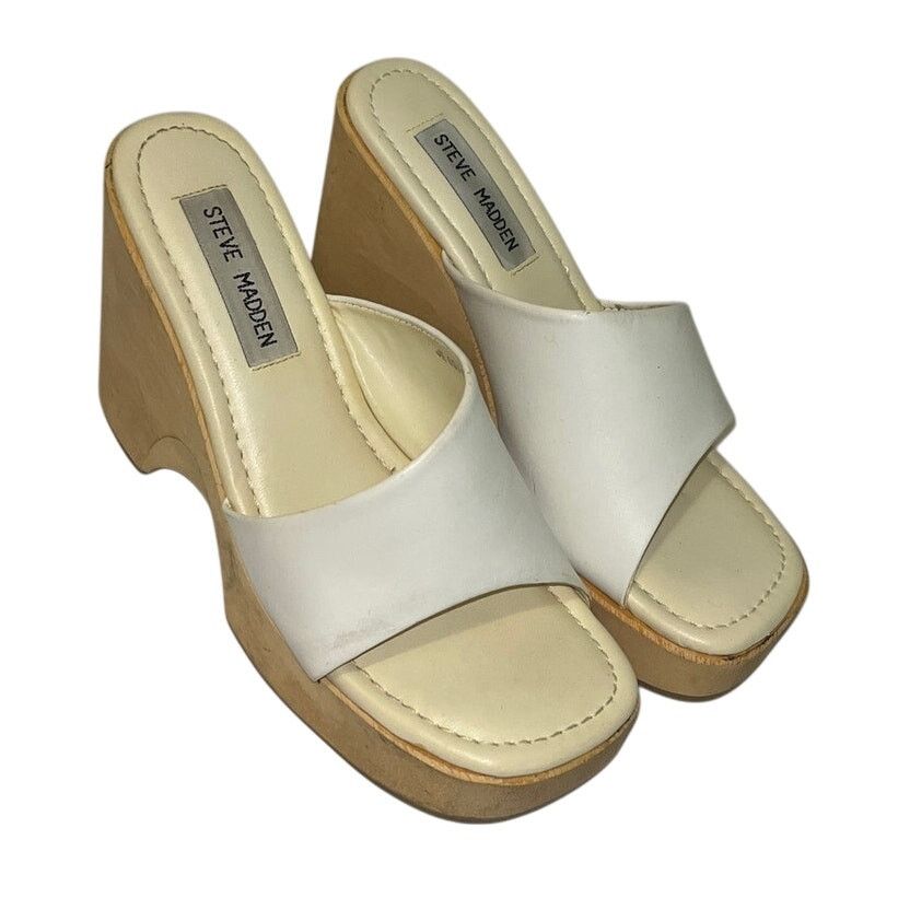 Steve Madden Steve Madden Jessie Mule Heel Shoes Sandals Size 5.5 B Size US 5.5 / IT 35.5 - 1 Thumbnail