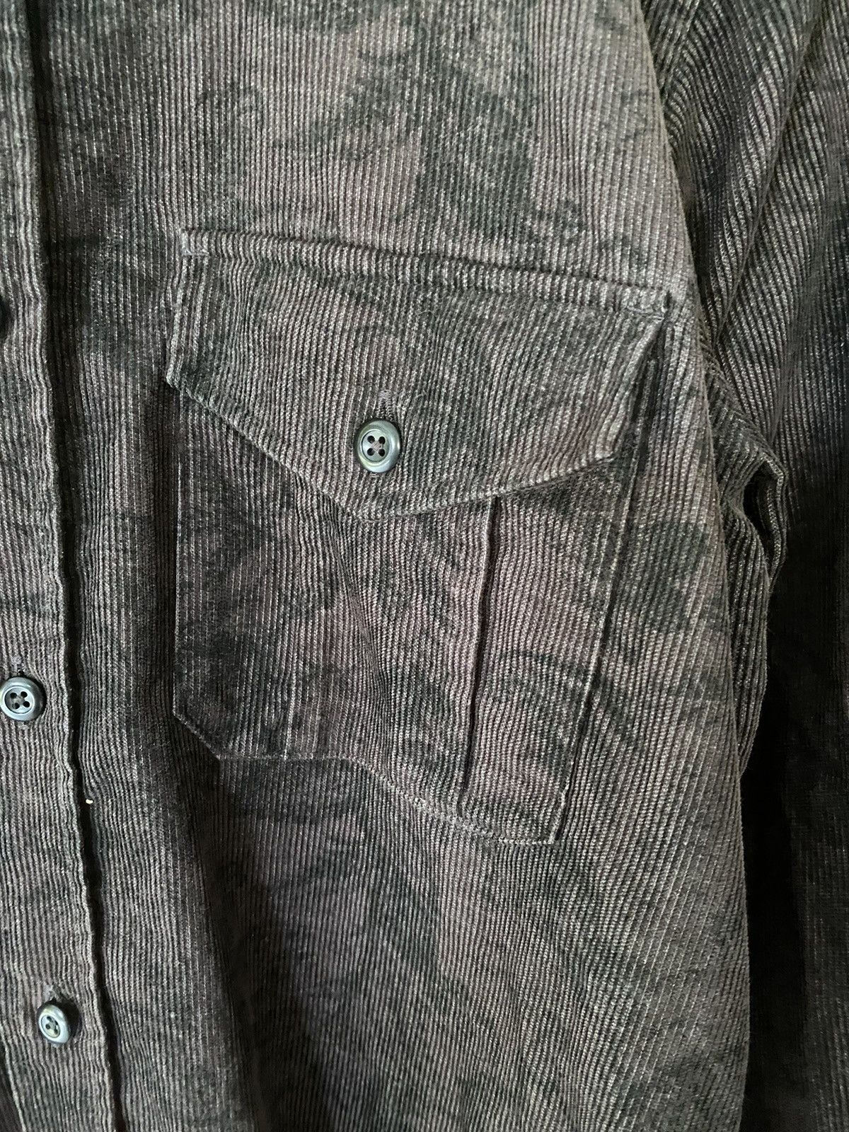 Obelisk 2000s Custom Culture Japan paisley floral corduroy shirt Size US M / EU 48-50 / 2 - 8 Thumbnail