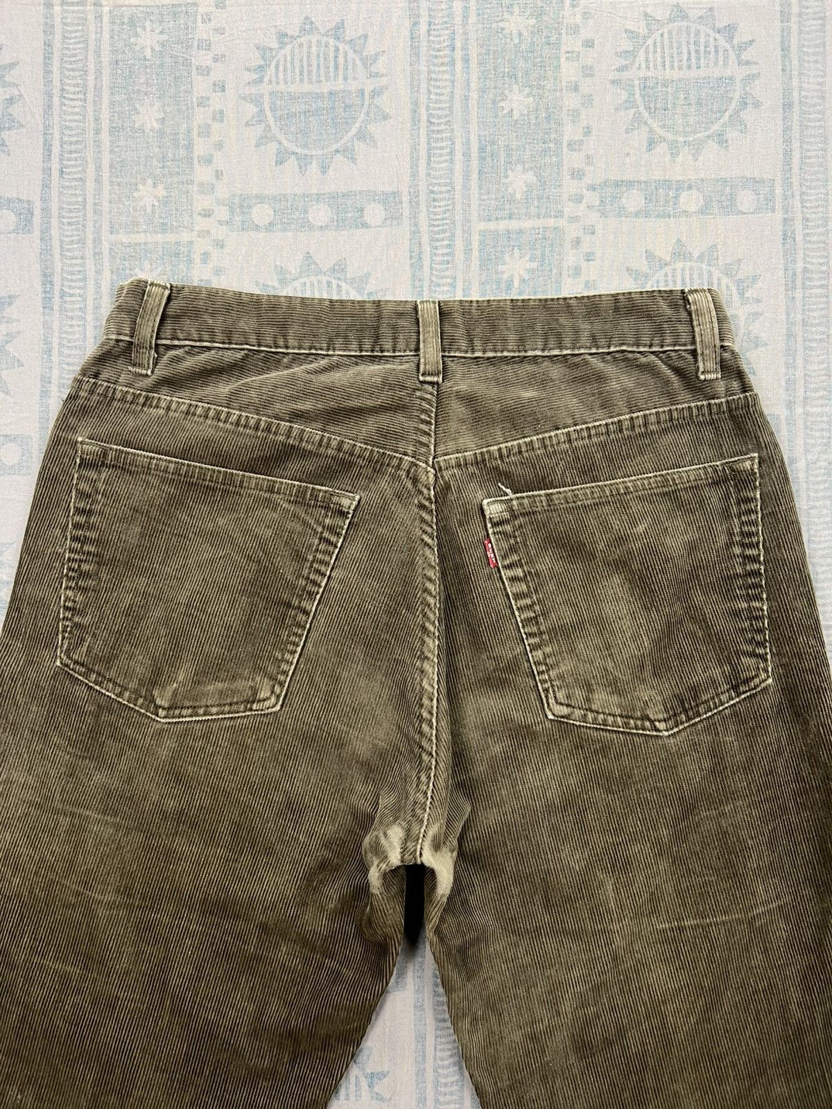 Japanese Brand Dept. Japan Distressed Corduroy Pant Size US 31 - 6 Thumbnail