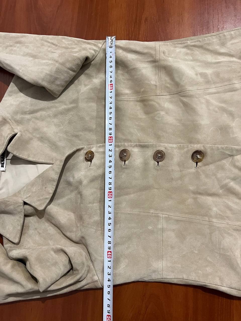 Jil Sander JIL SANDER RARE VINTAGE ARCHIVAL LEATHER BUTTON BLAZERJACKET Size XS / US 0-2 / IT 36-38 - 21 Thumbnail