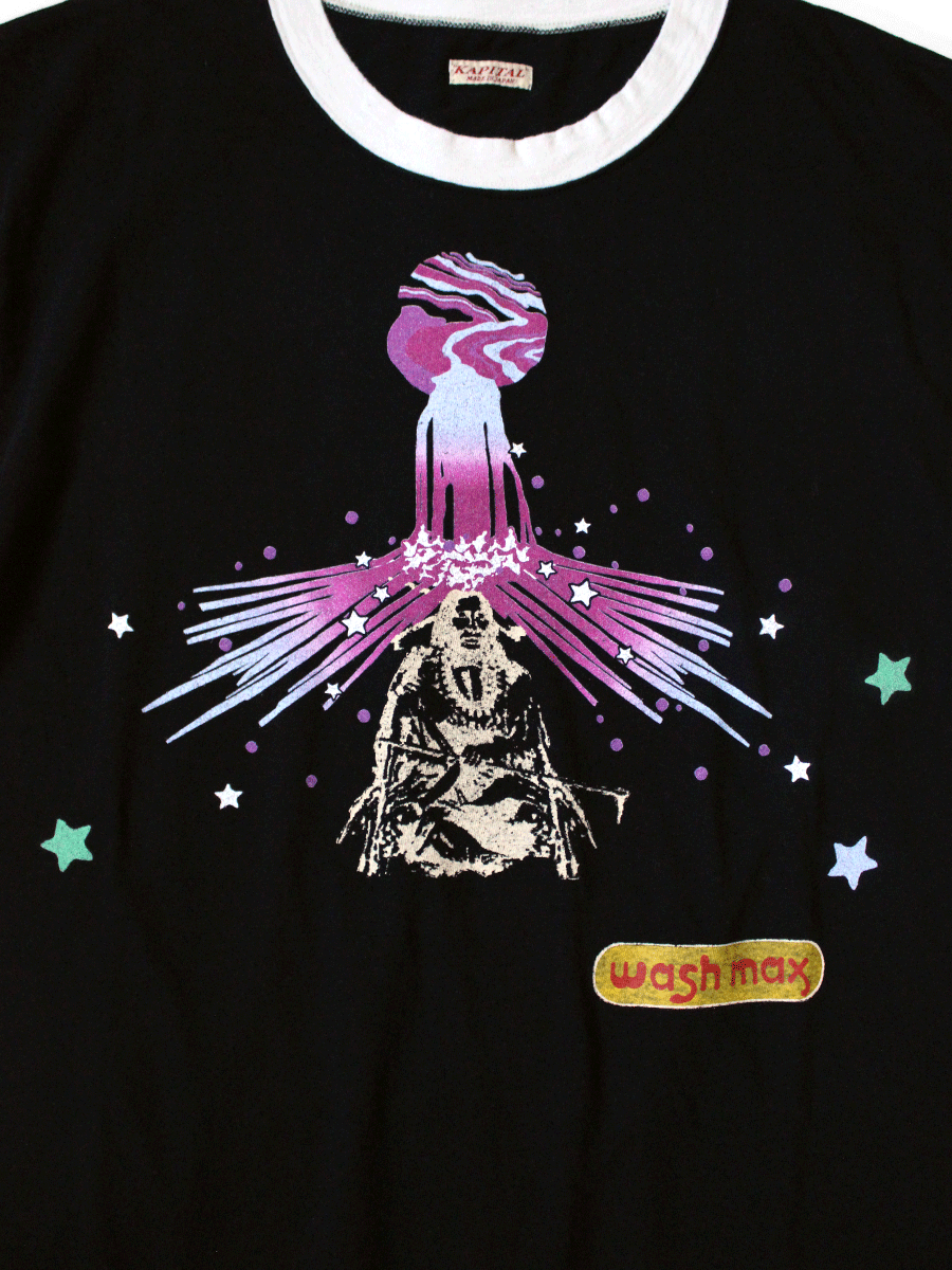 Kapital Kapital 20 Tenjiku Laundry Max Ringer t-shirt Tee black 2 Size US M / EU 48-50 / 2 - 8 Thumbnail