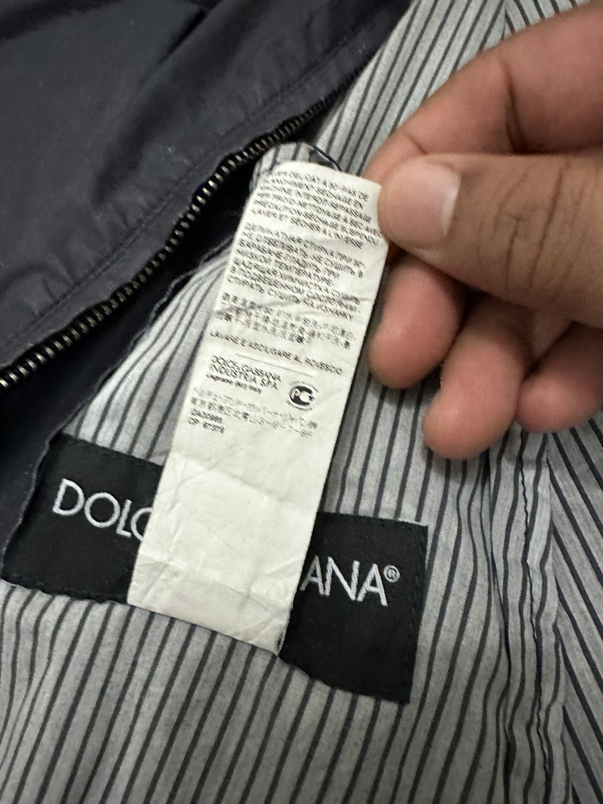 Dolce & Gabbana VTG Distress Dolce & Gabbana Logo Plaque Jacket Size US M / EU 48-50 / 2 - 14 Thumbnail
